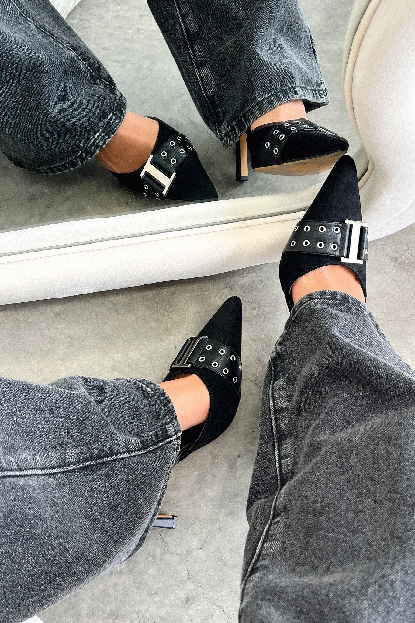 Odina Heels - Black - XNAUWBI