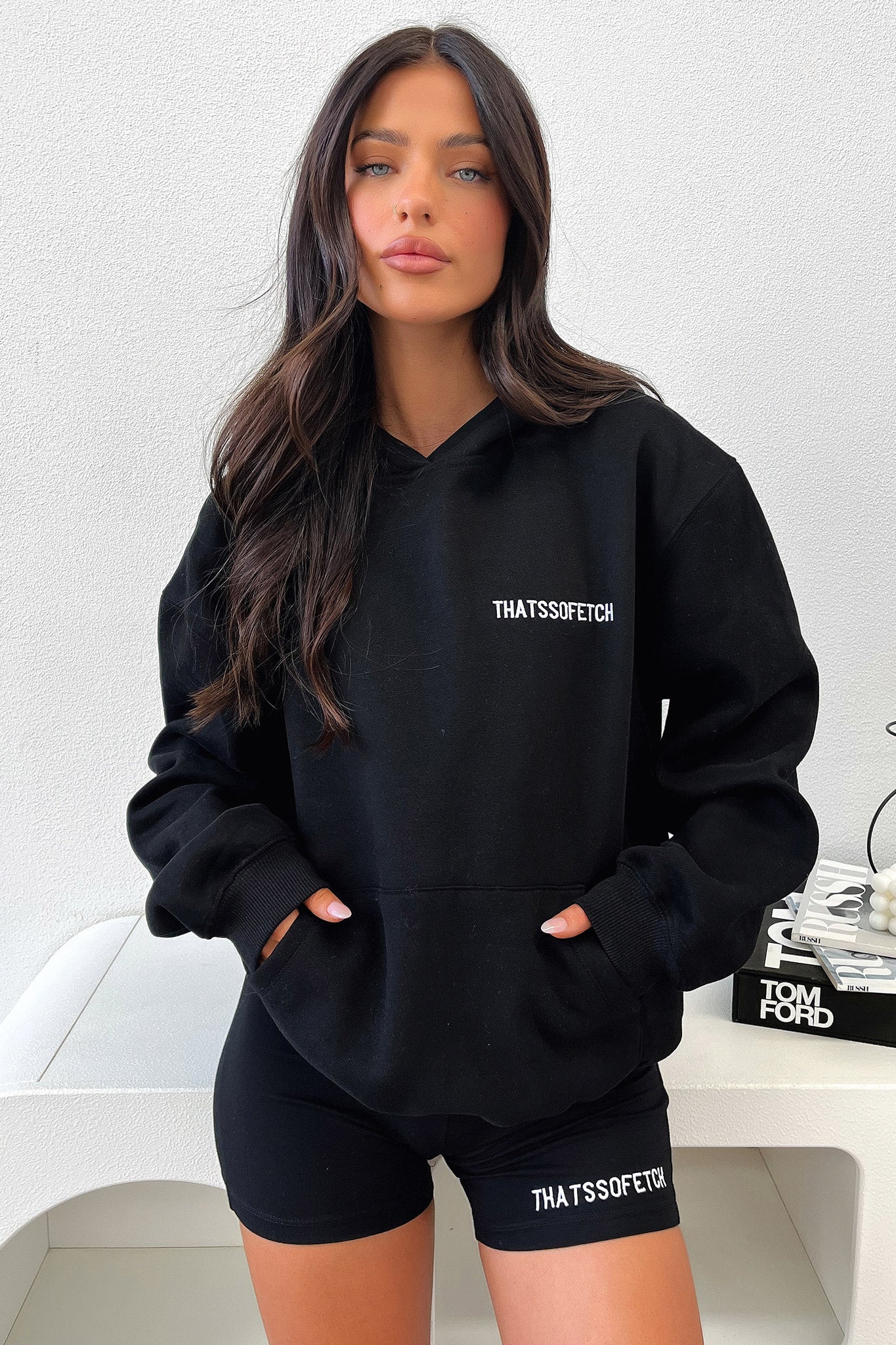 Jaska Hoodie - Black - XNAUWBI