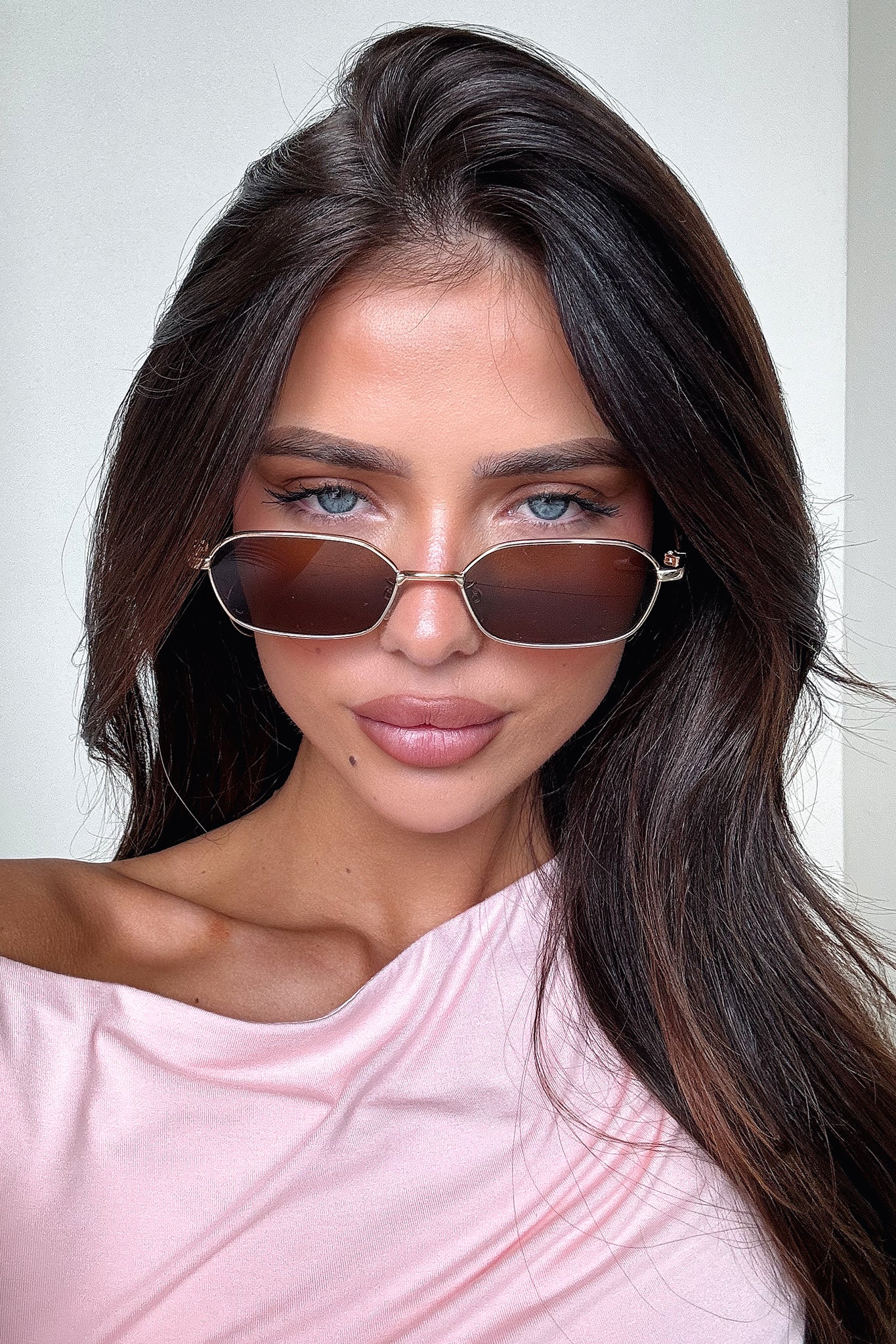 Rhys Sunglasses - Gold/Brown - XNAUWBI