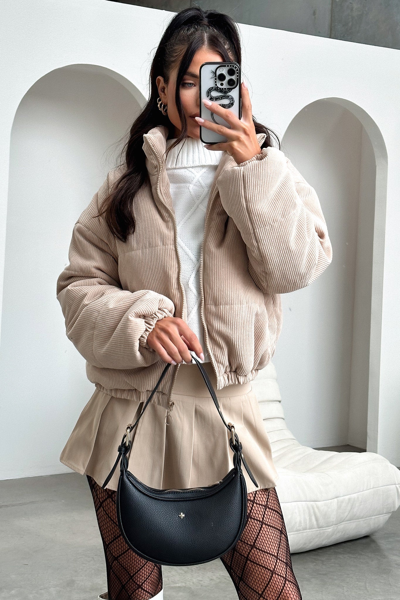Henry Jacket - Beige - XNAUWBI