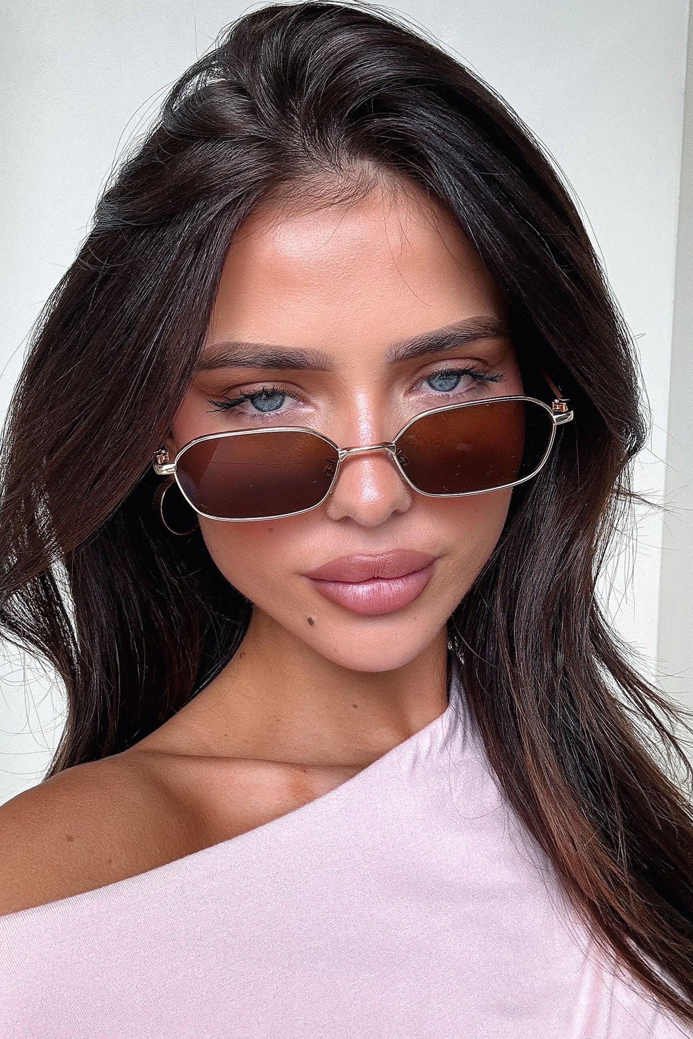 Rhys Sunglasses - Gold/Brown - XNAUWBI