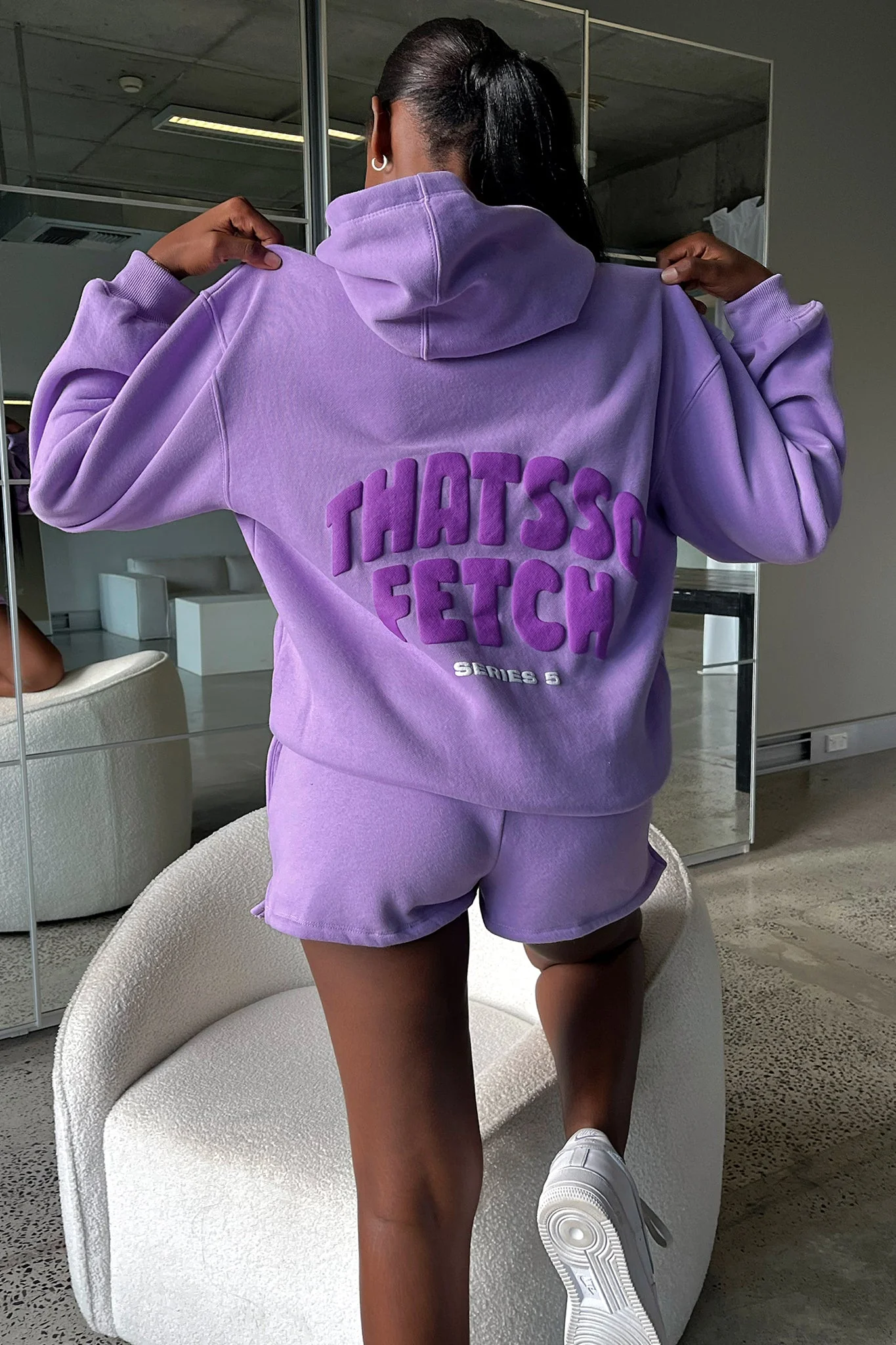 Series 5 Hoodie - Lilac - XNAUWBI