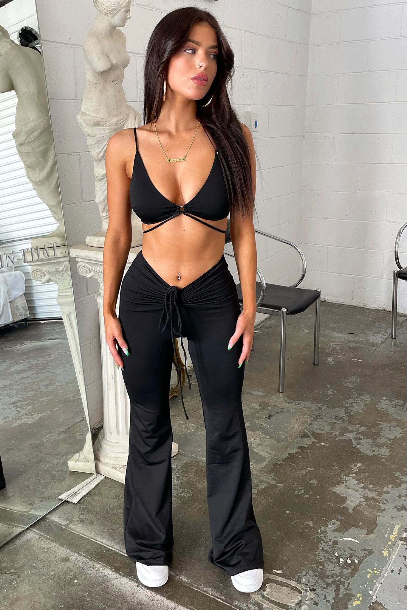 Lolita Crop - Black - XNAUWBI