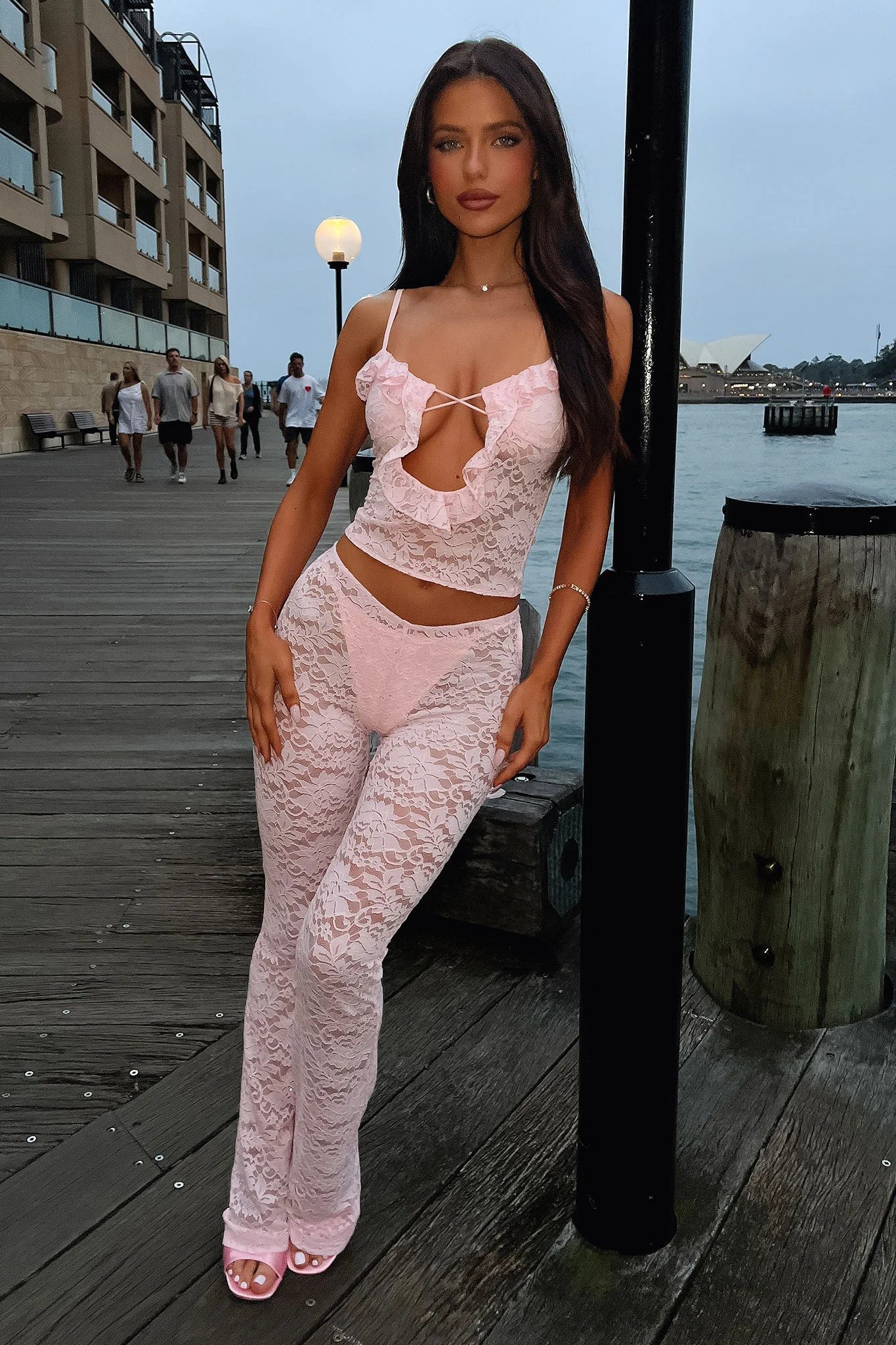 Jada Pants - Baby Pink - XNAUWBI