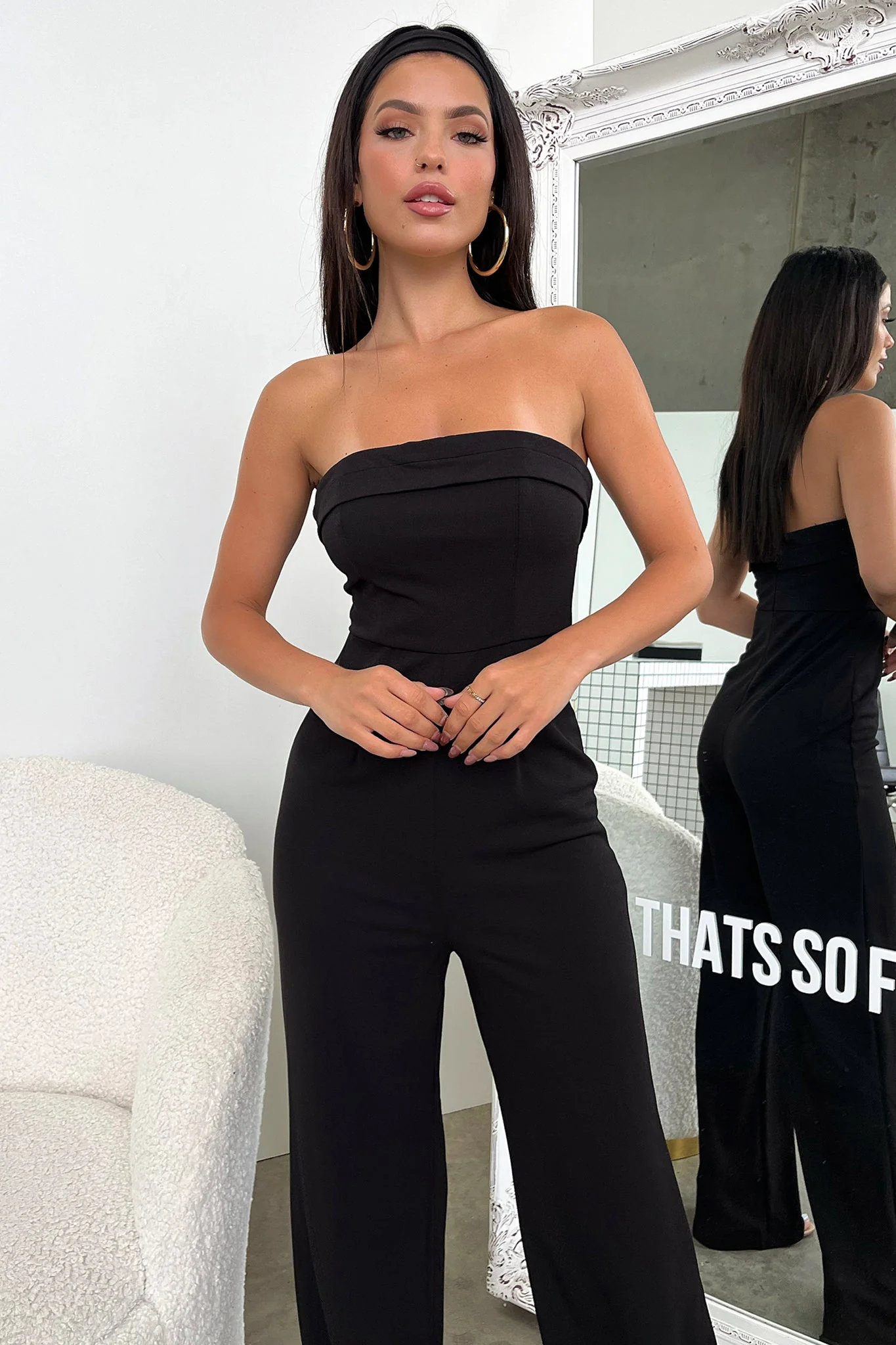 Desiree Jumpsuit - Black - XNAUWBI