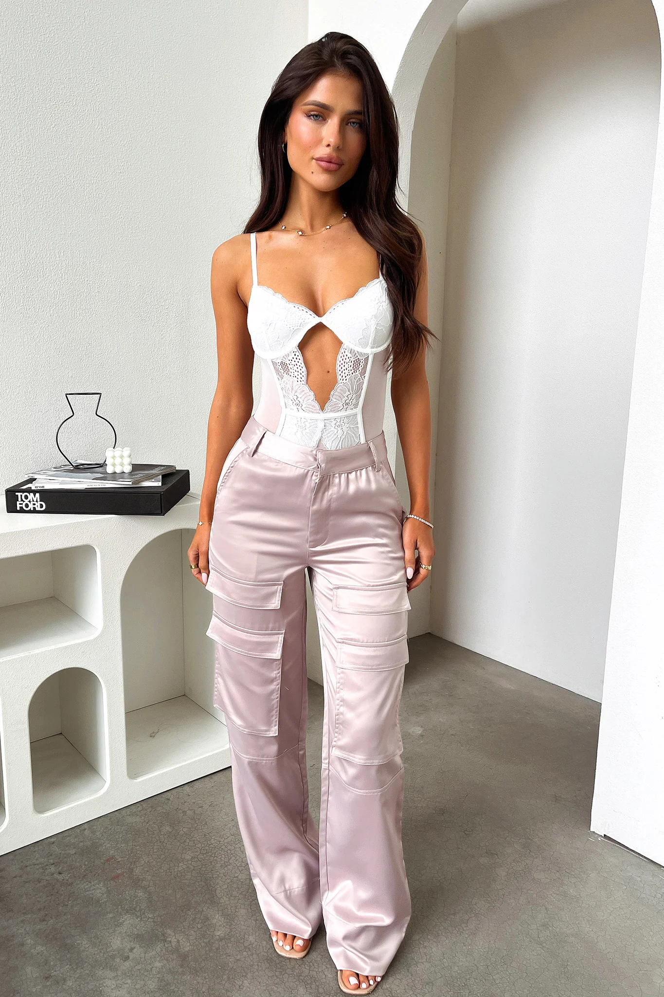 Sophia Pants - Beige - XNAUWBI