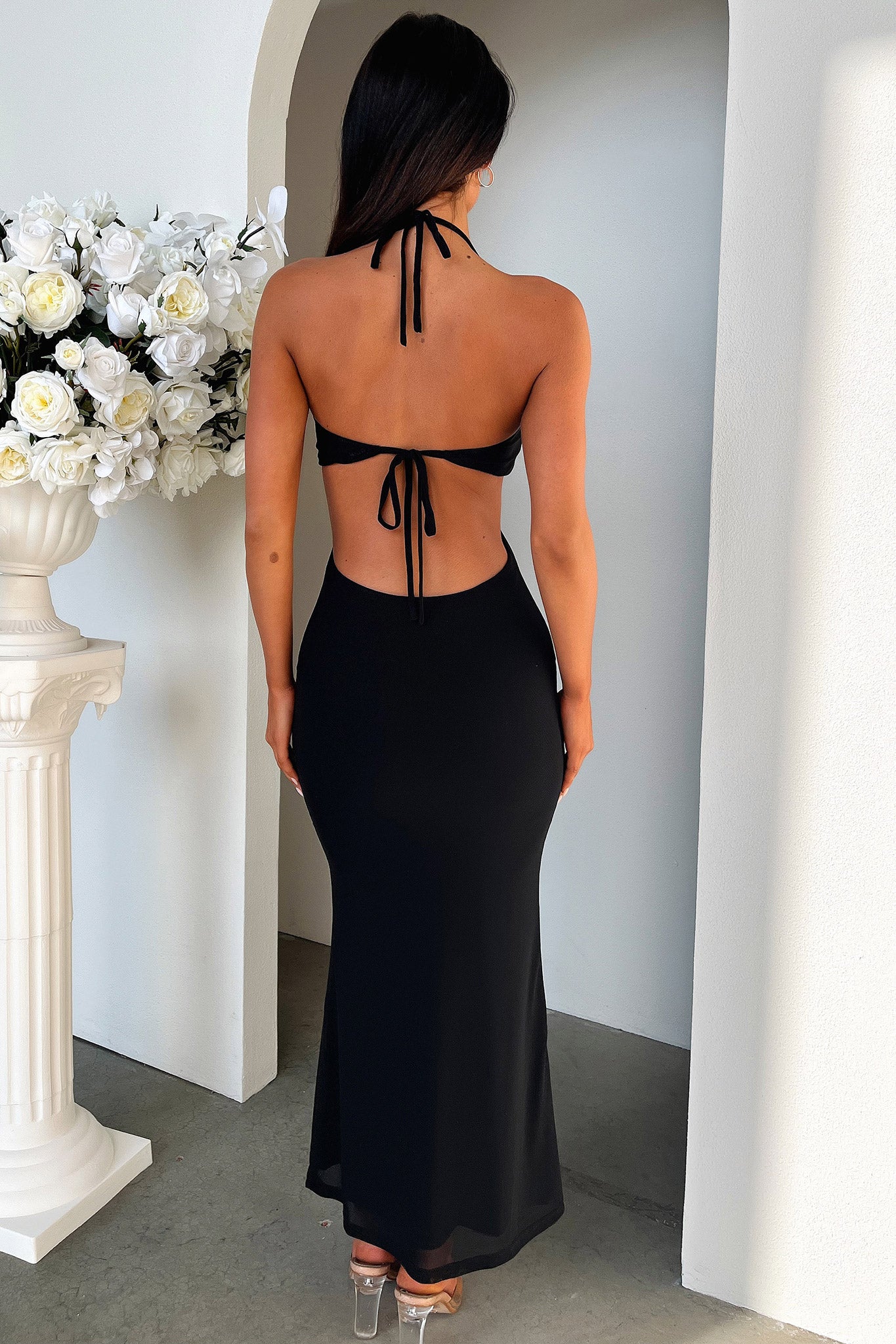 Zaric Maxi Dress - Black - XNAUWBI