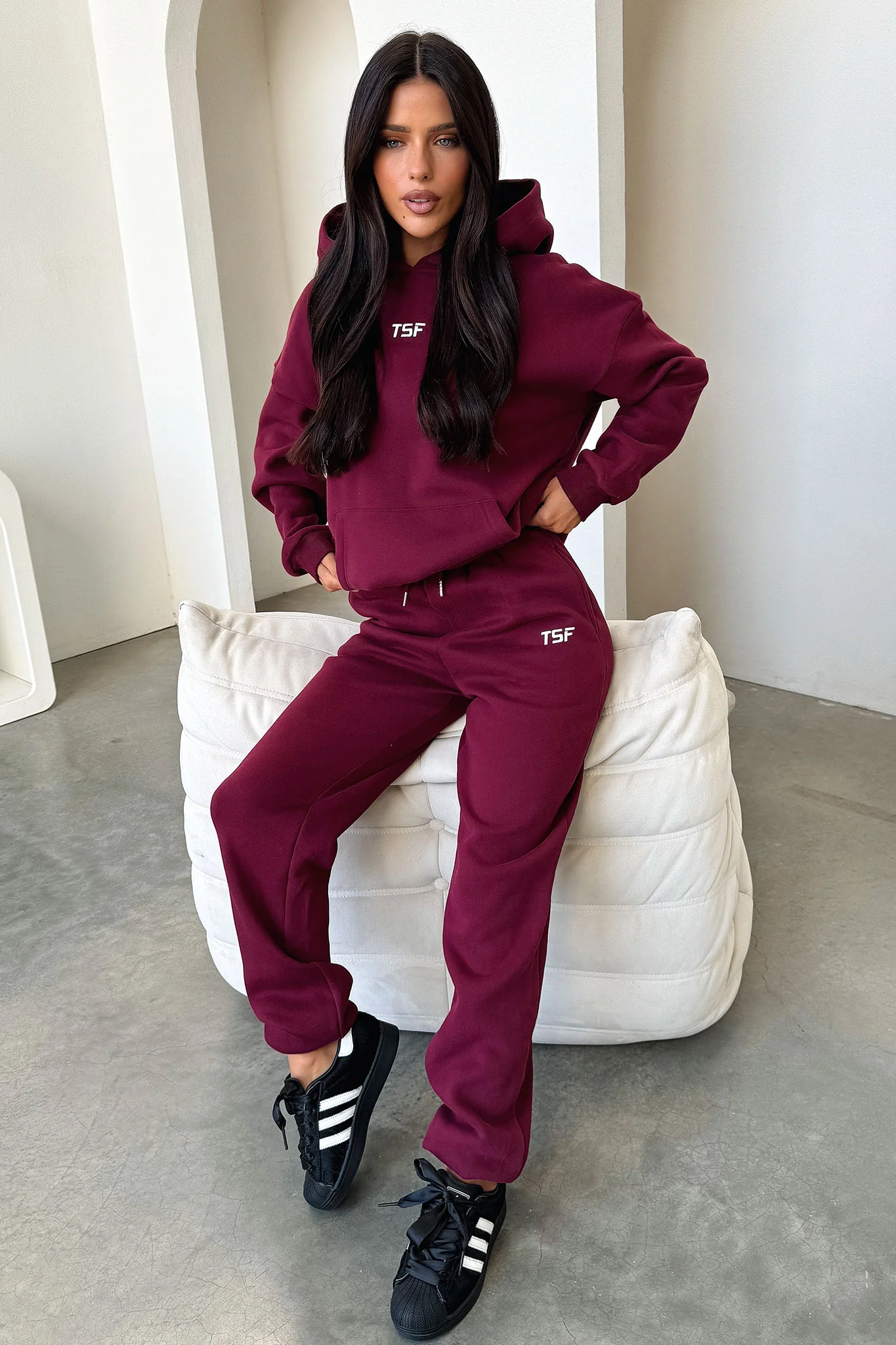 Kaztek Sweatpants - Maroon - XNAUWBI