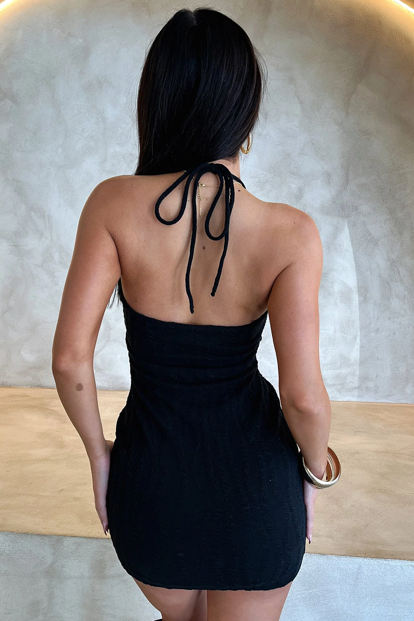 Amina Dress - Black - XNAUWBI