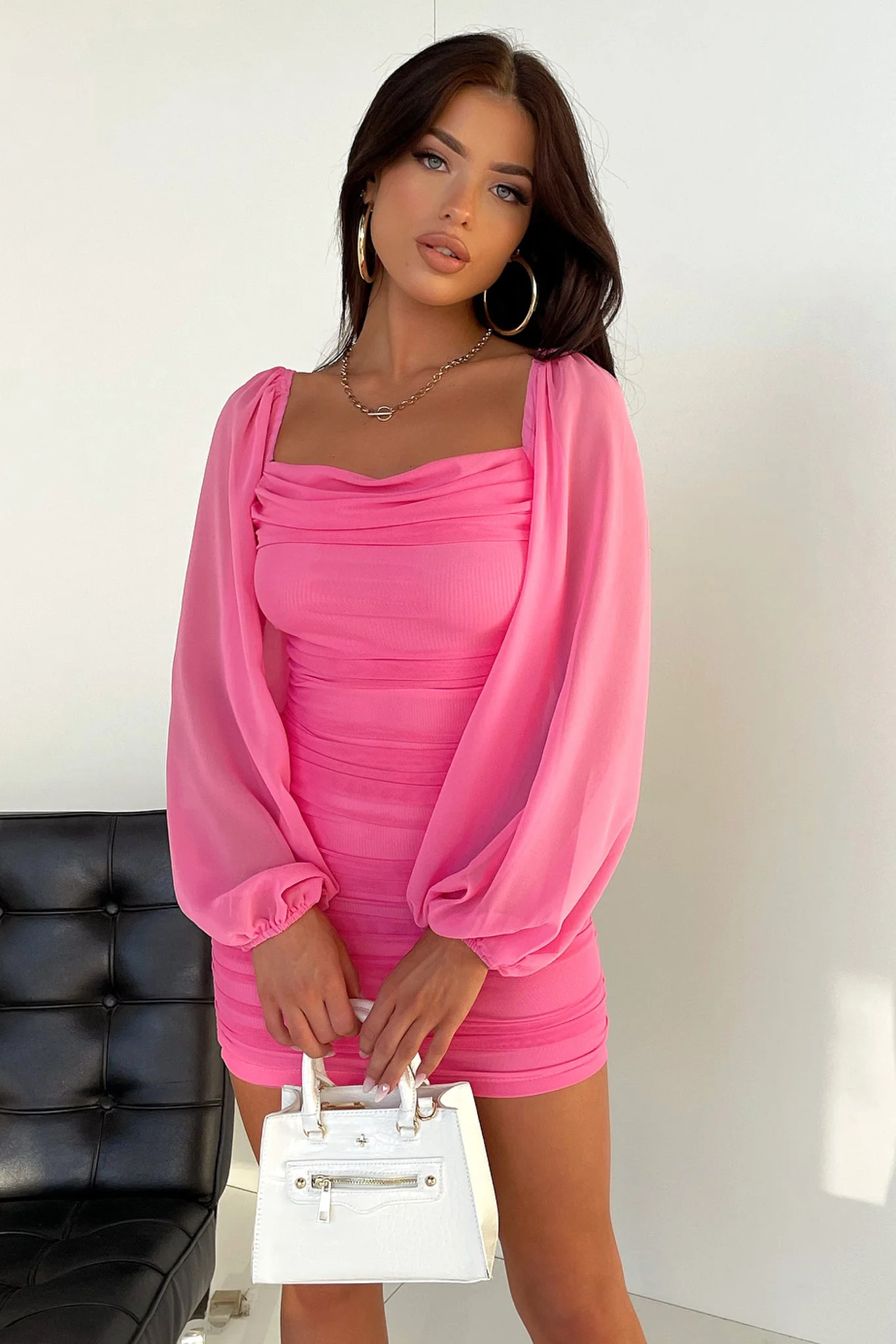 Octavia Dress - Pink - XNAUWBI