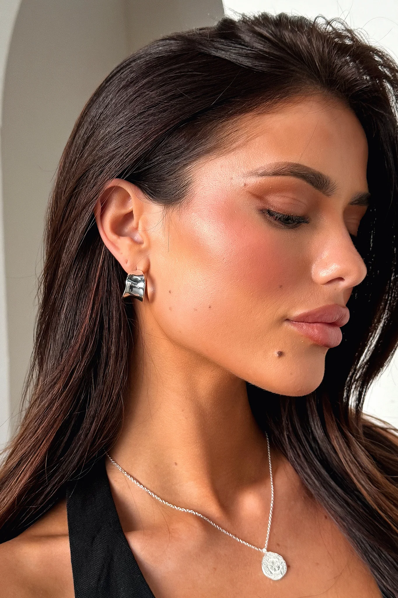 Ilaria Hoops - Silver - XNAUWBI