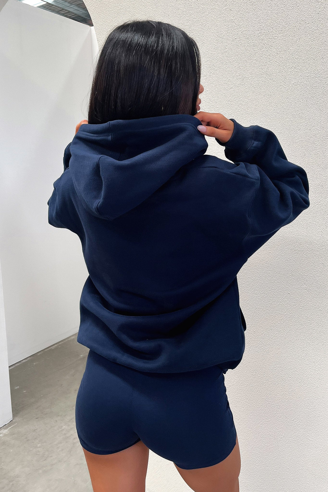 Jaska Hoodie - Navy - XNAUWBI