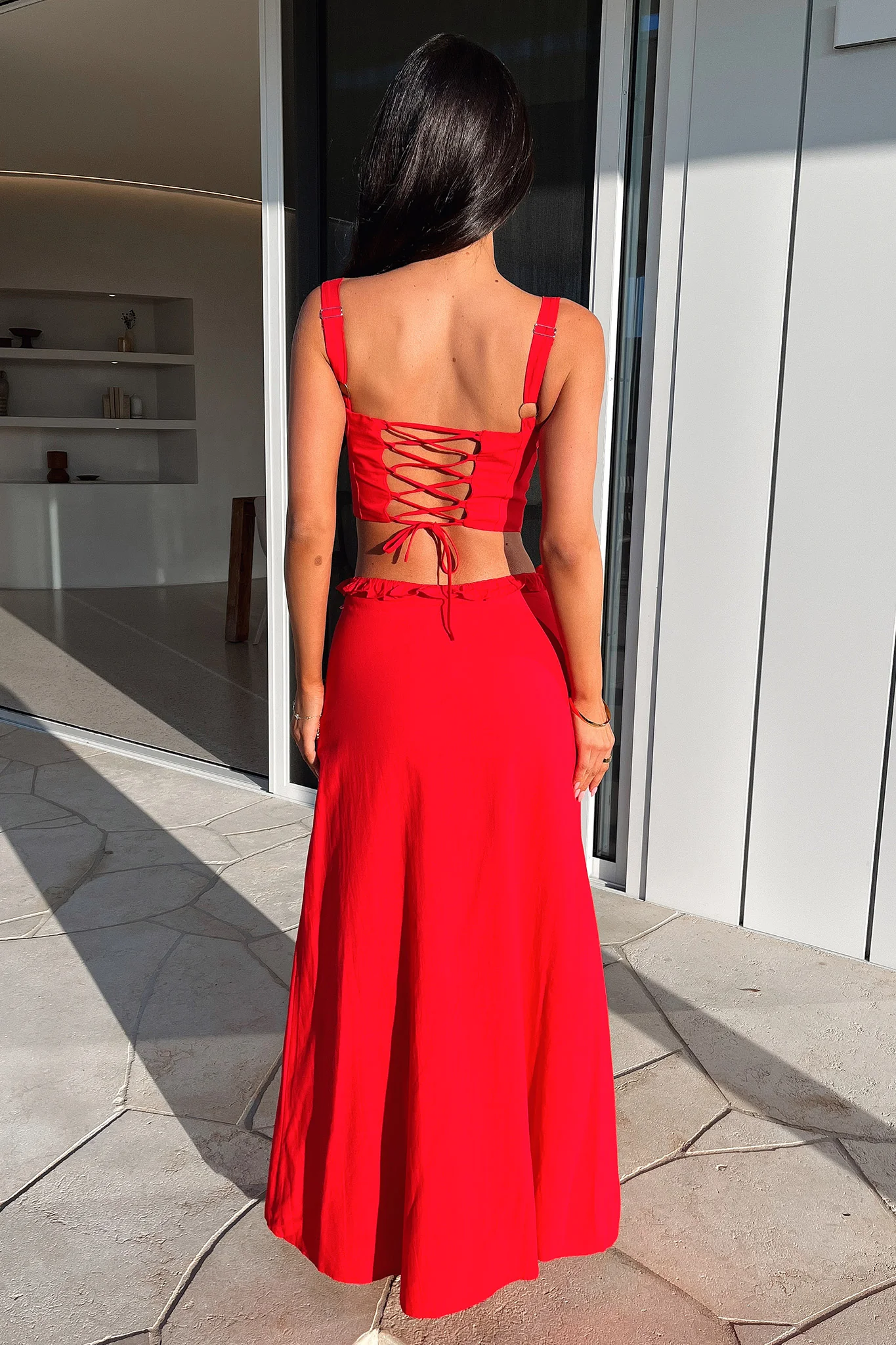 Nakia Top - Red - XNAUWBI