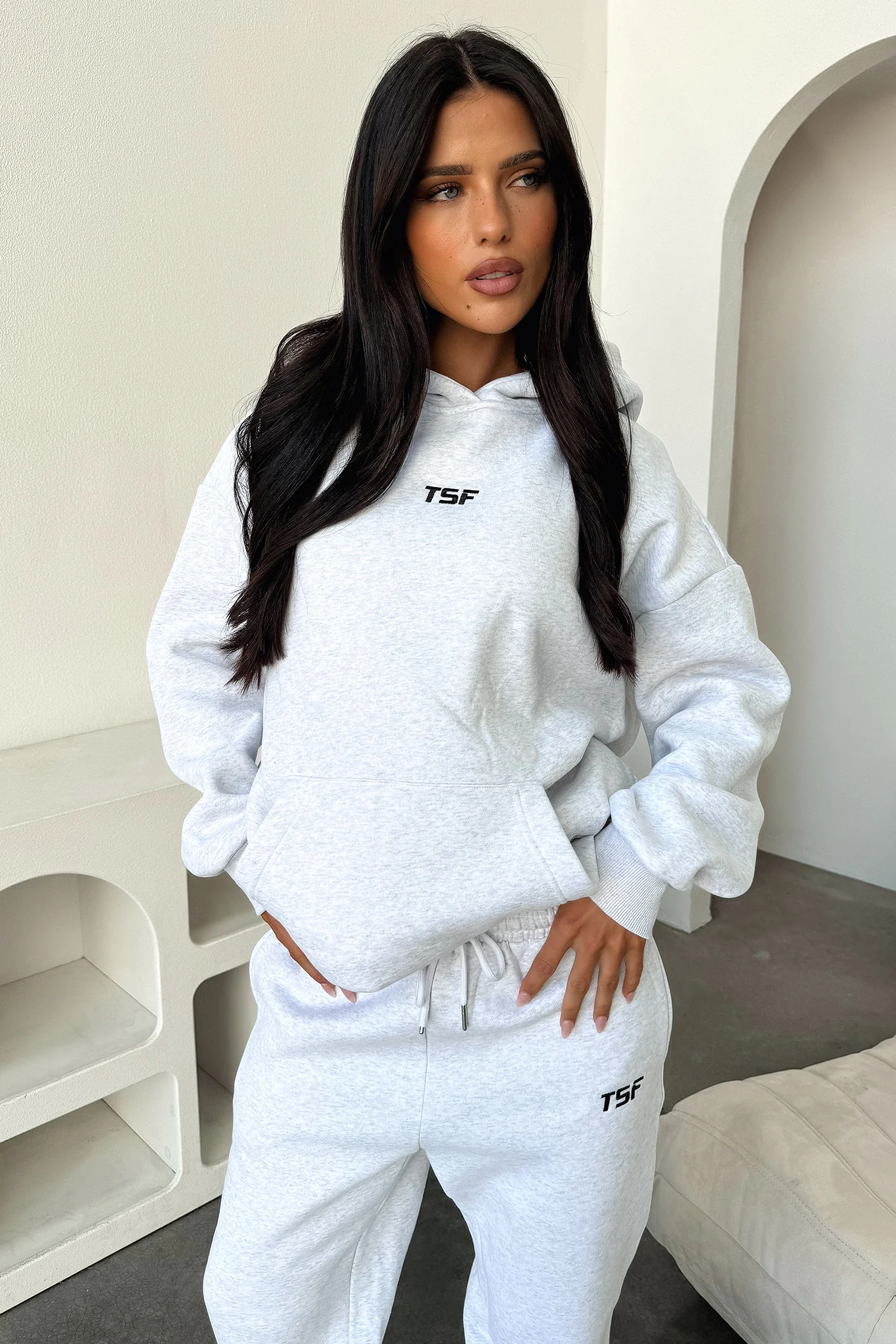 Kaztek Hoodie - Grey - XNAUWBI