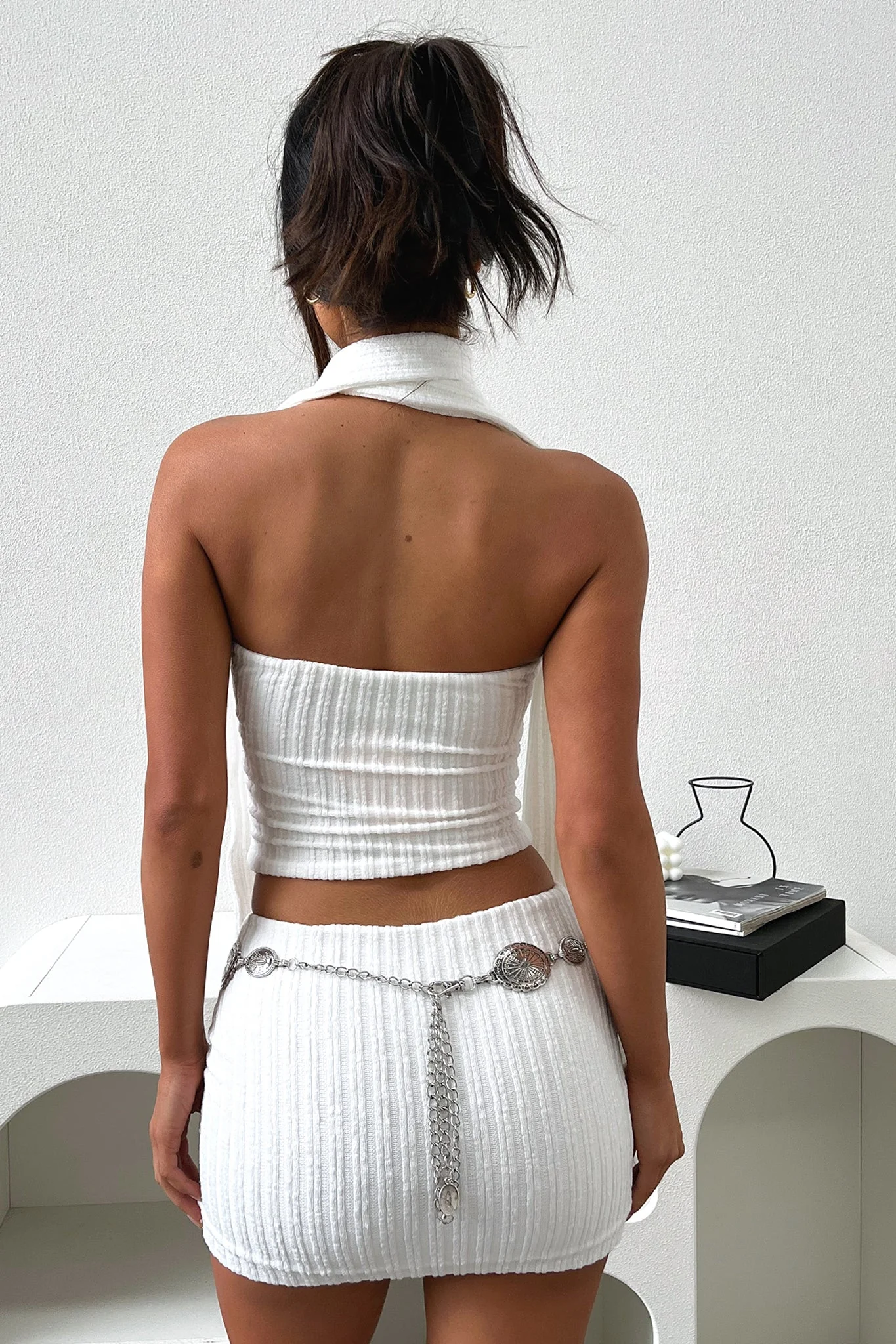 Mariana Skirt - White - XNAUWBI