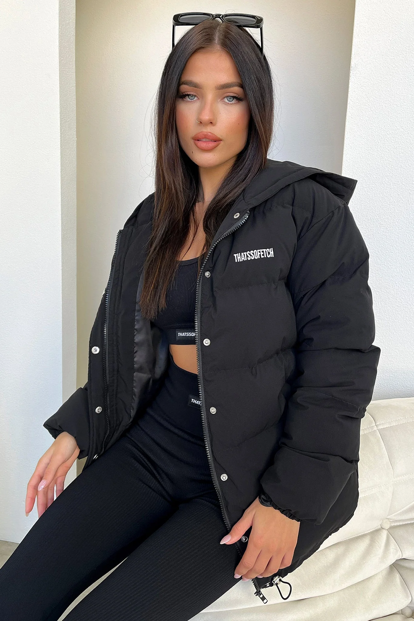 Julian Puffer Jacket - Black - XNAUWBI