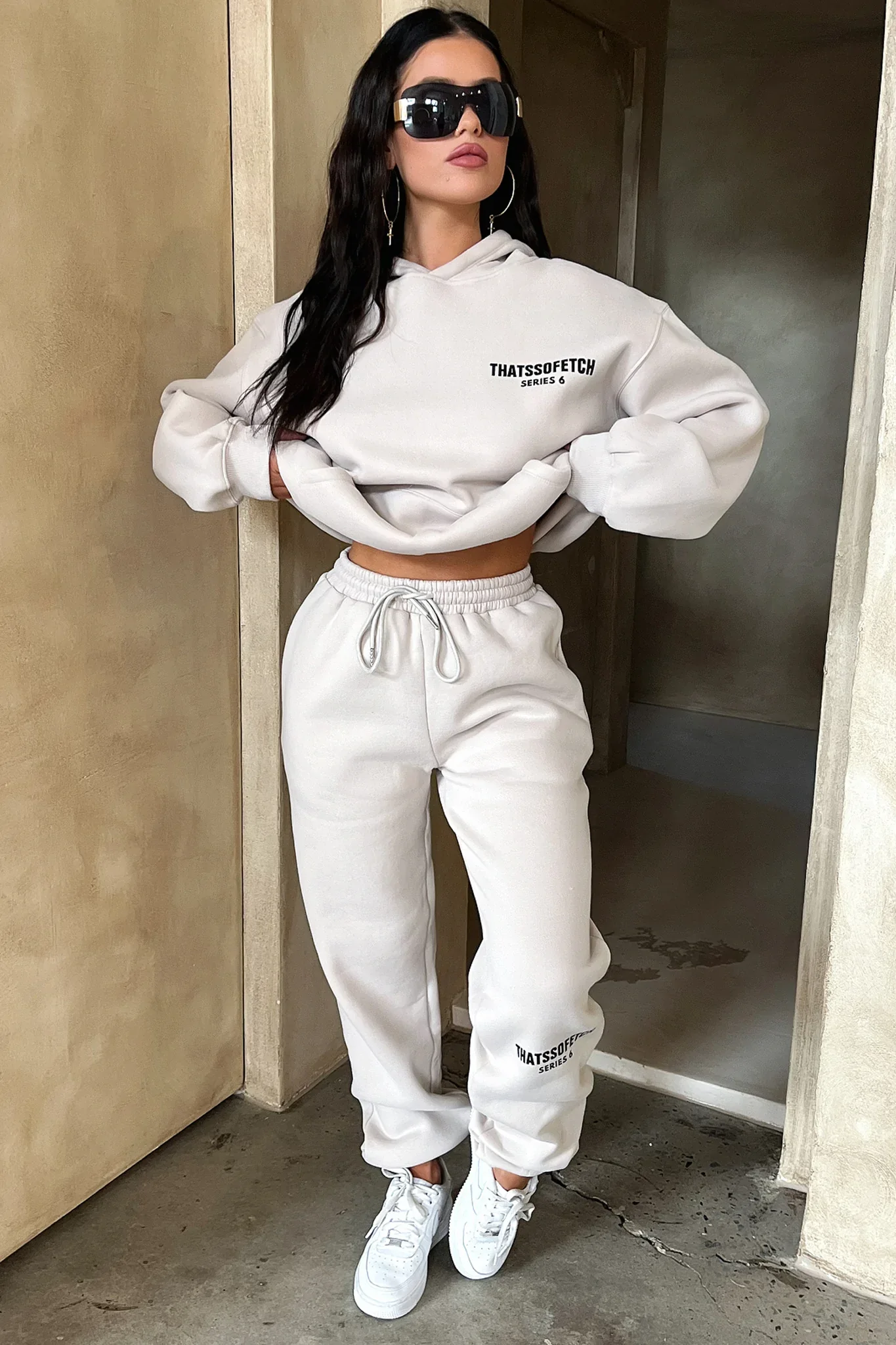 Series 6 Hoodie - Bone - XNAUWBI