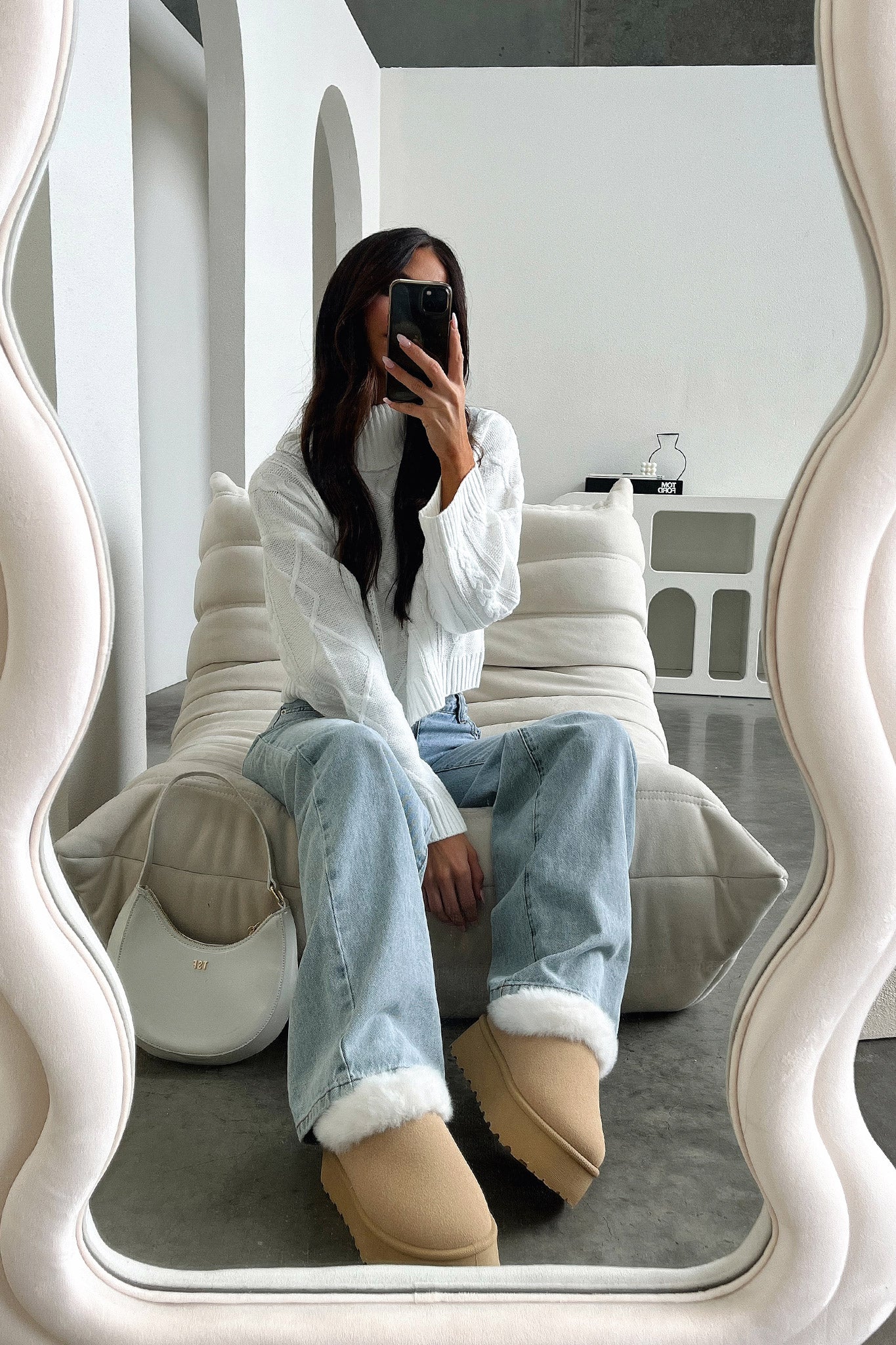 Elani Platform Slippers - Sand - XNAUWBI