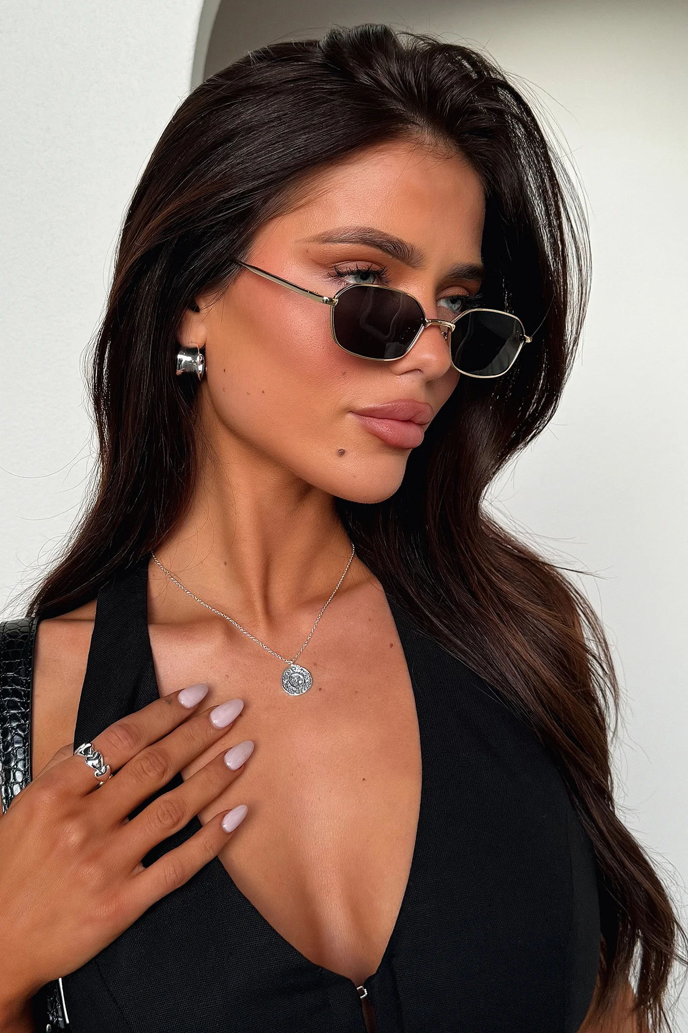 Rhys Sunglasses - Gold/Black - XNAUWBI