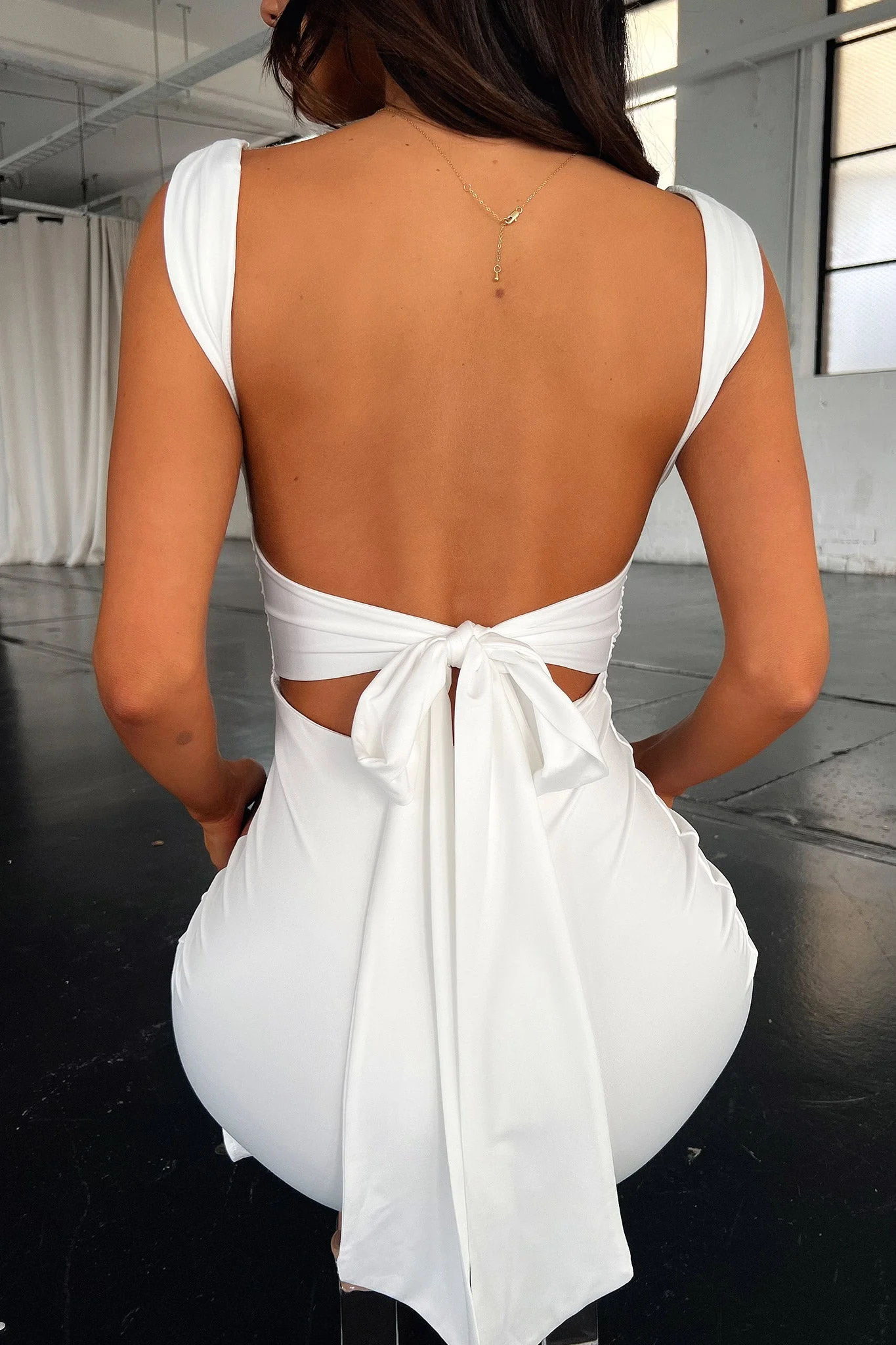 Deanna Dress - White - XNAUWBI