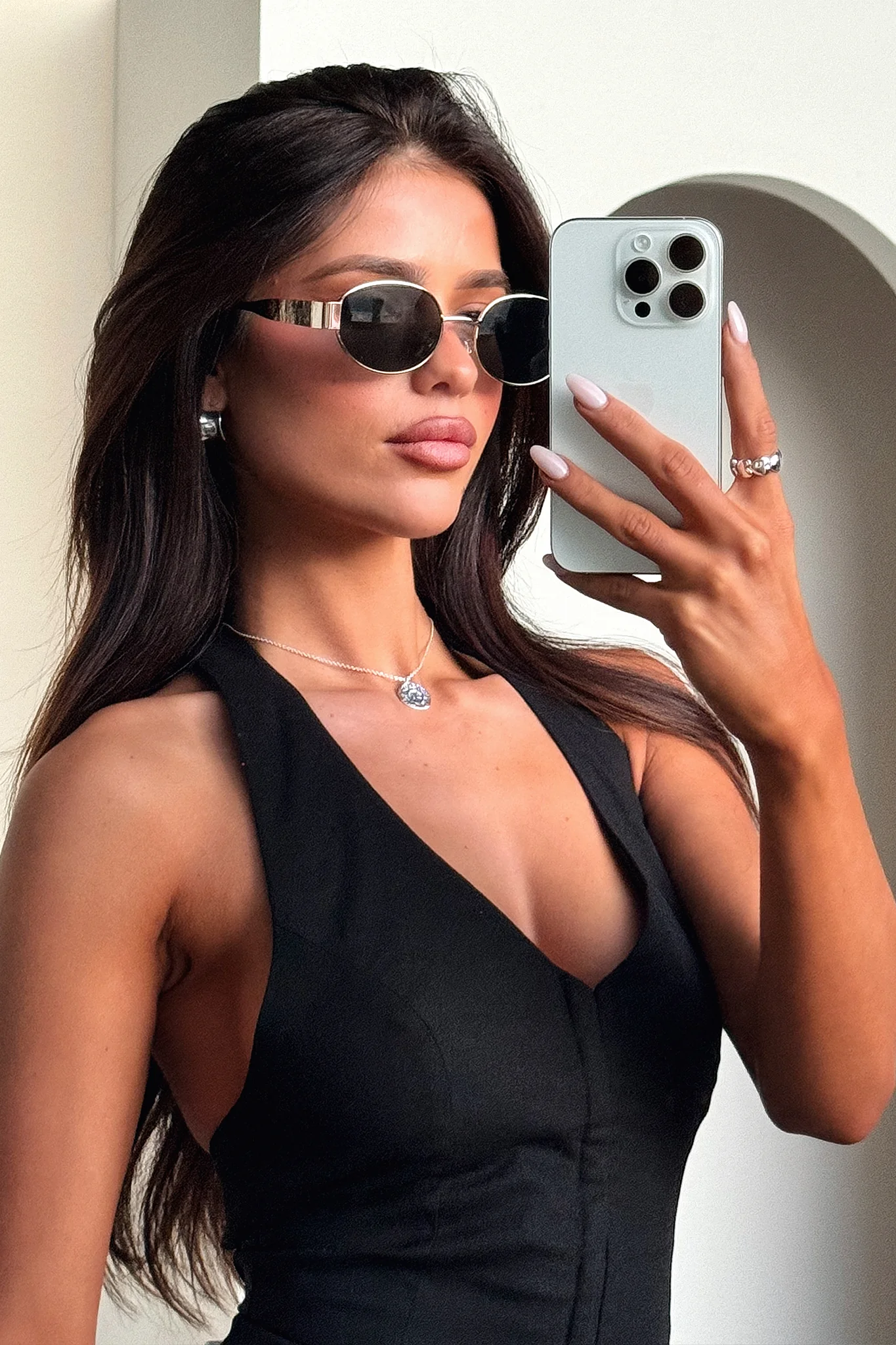 Adonis Sunglasses - Gold/Green - XNAUWBI