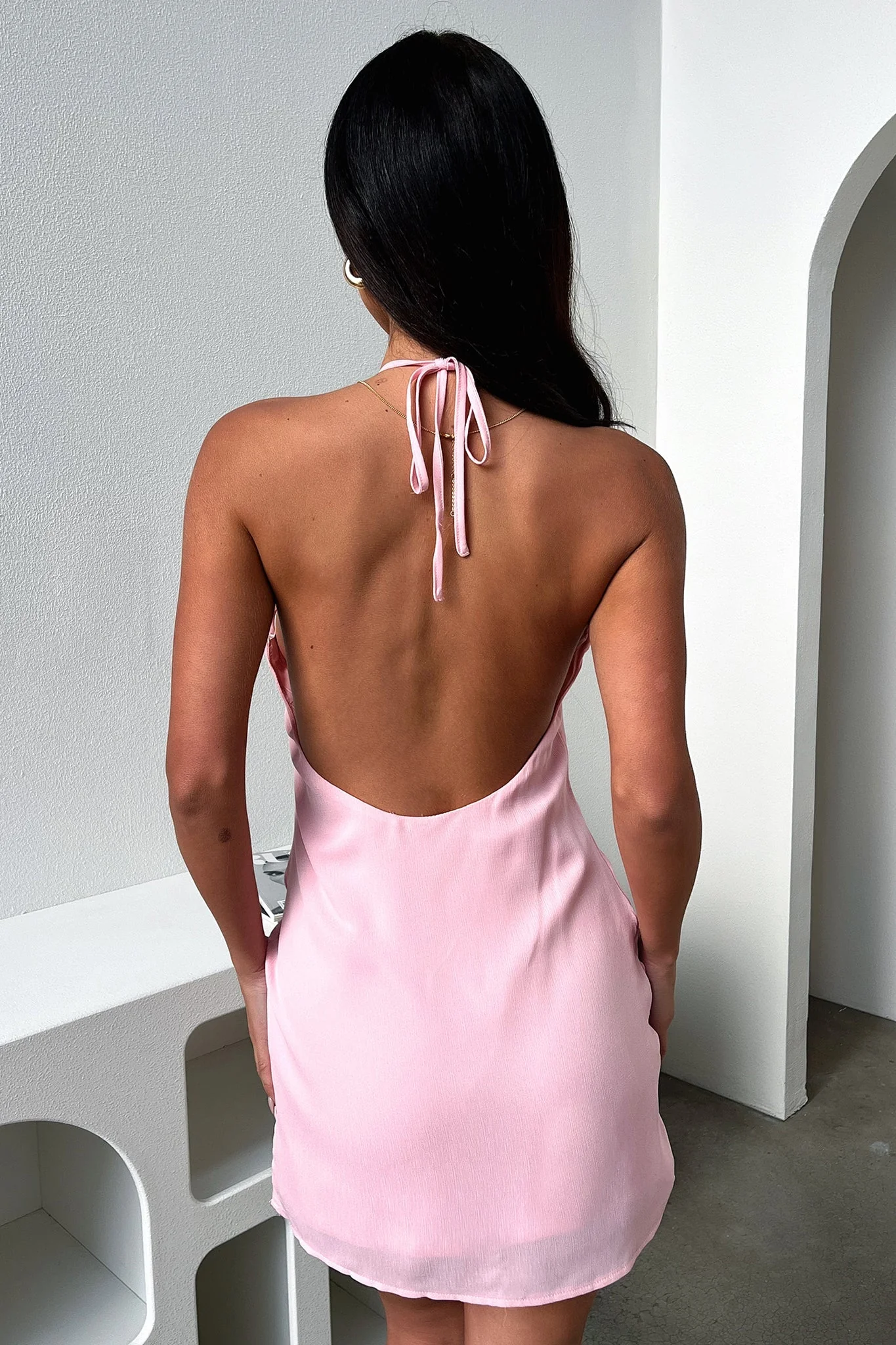 Alessia Dress - Pink - XNAUWBI