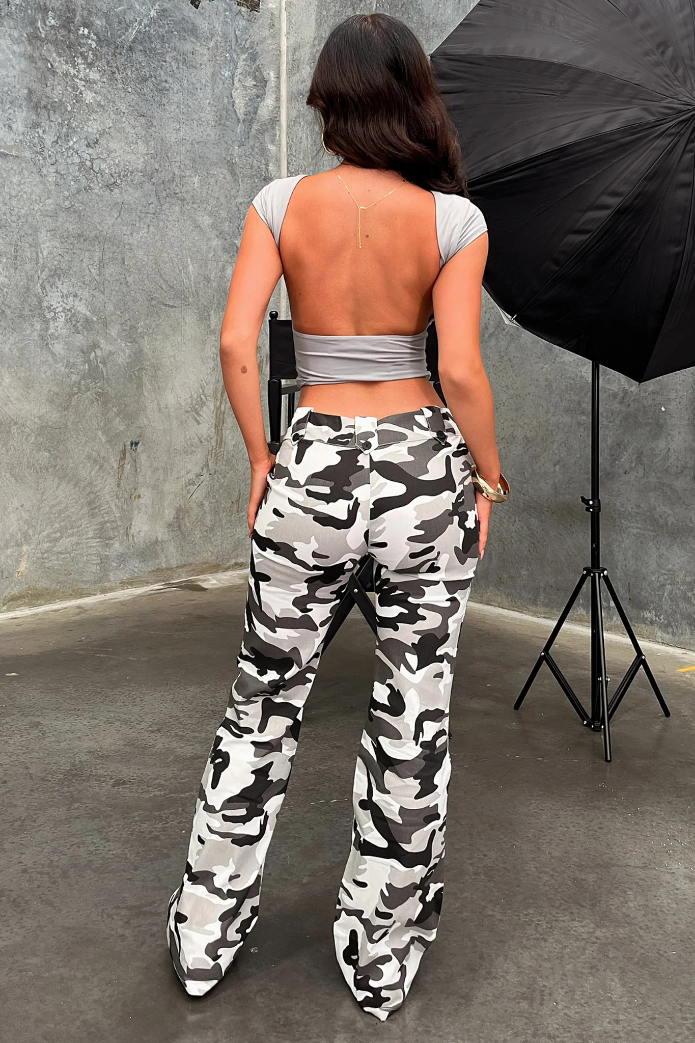 Kendrick Pants - Grey Camo - XNAUWBI