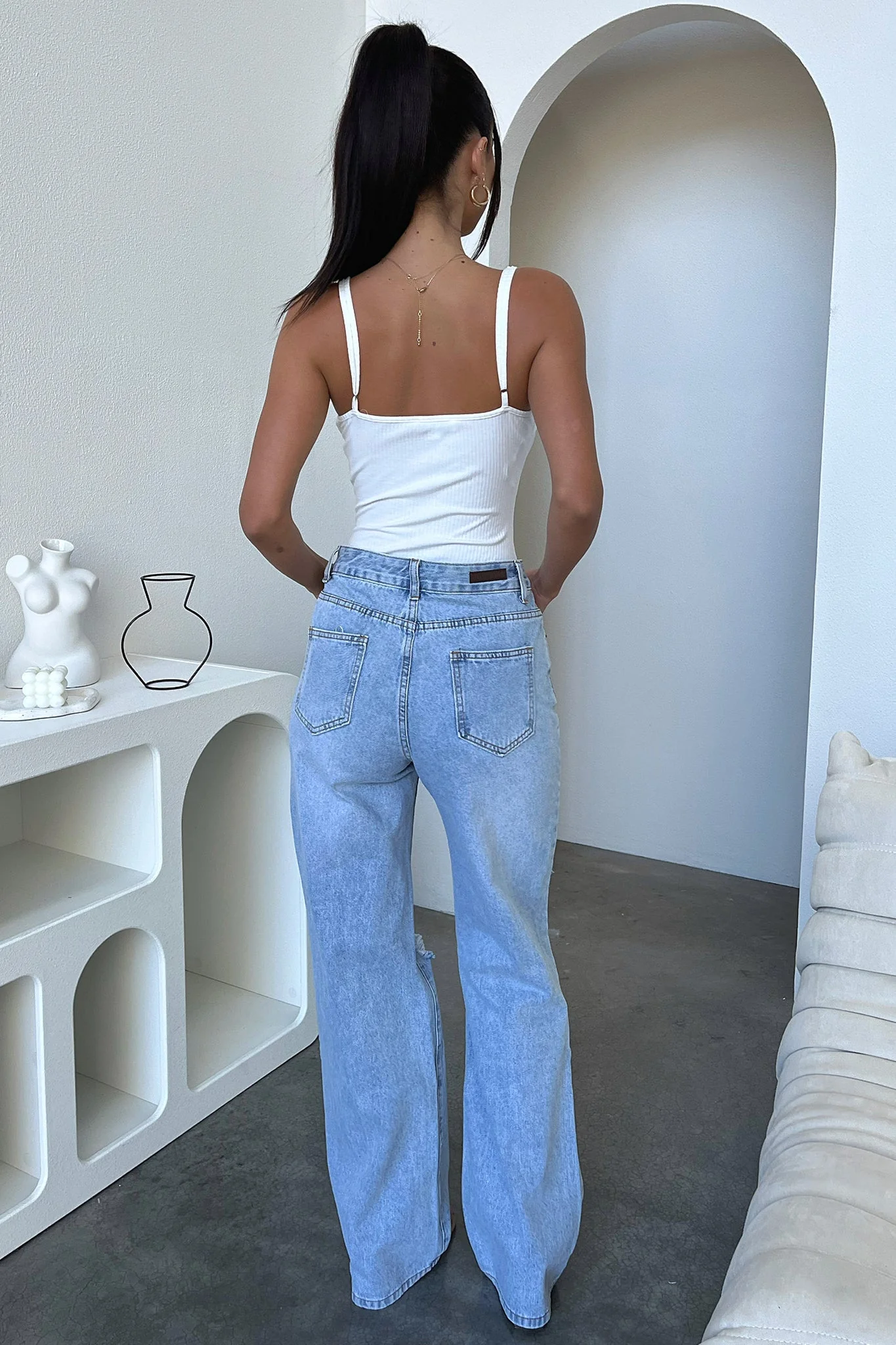 Niana Jeans - Blue - XNAUWBI