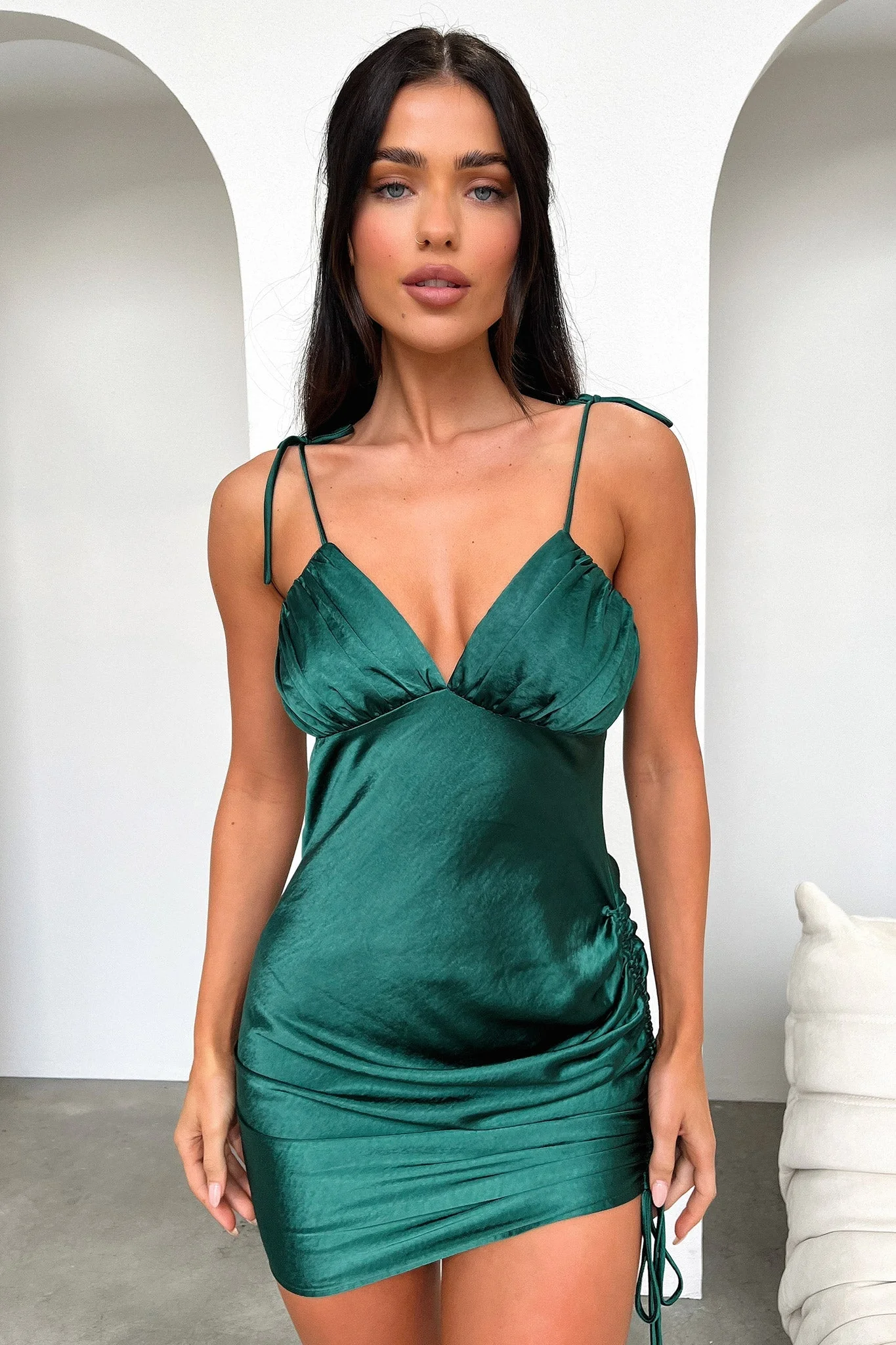 Wireless Dress - Emerald - XNAUWBI