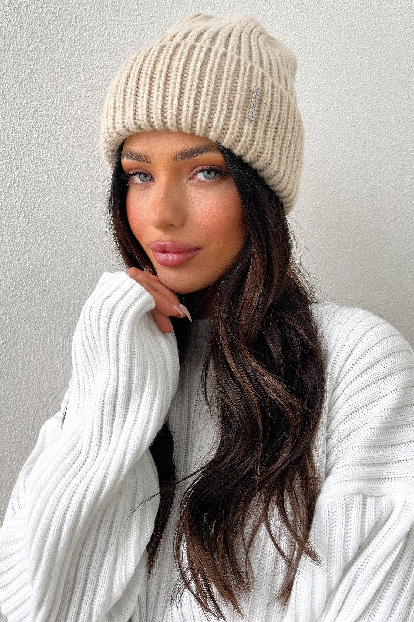 Luna Beanie - Beige - XNAUWBI