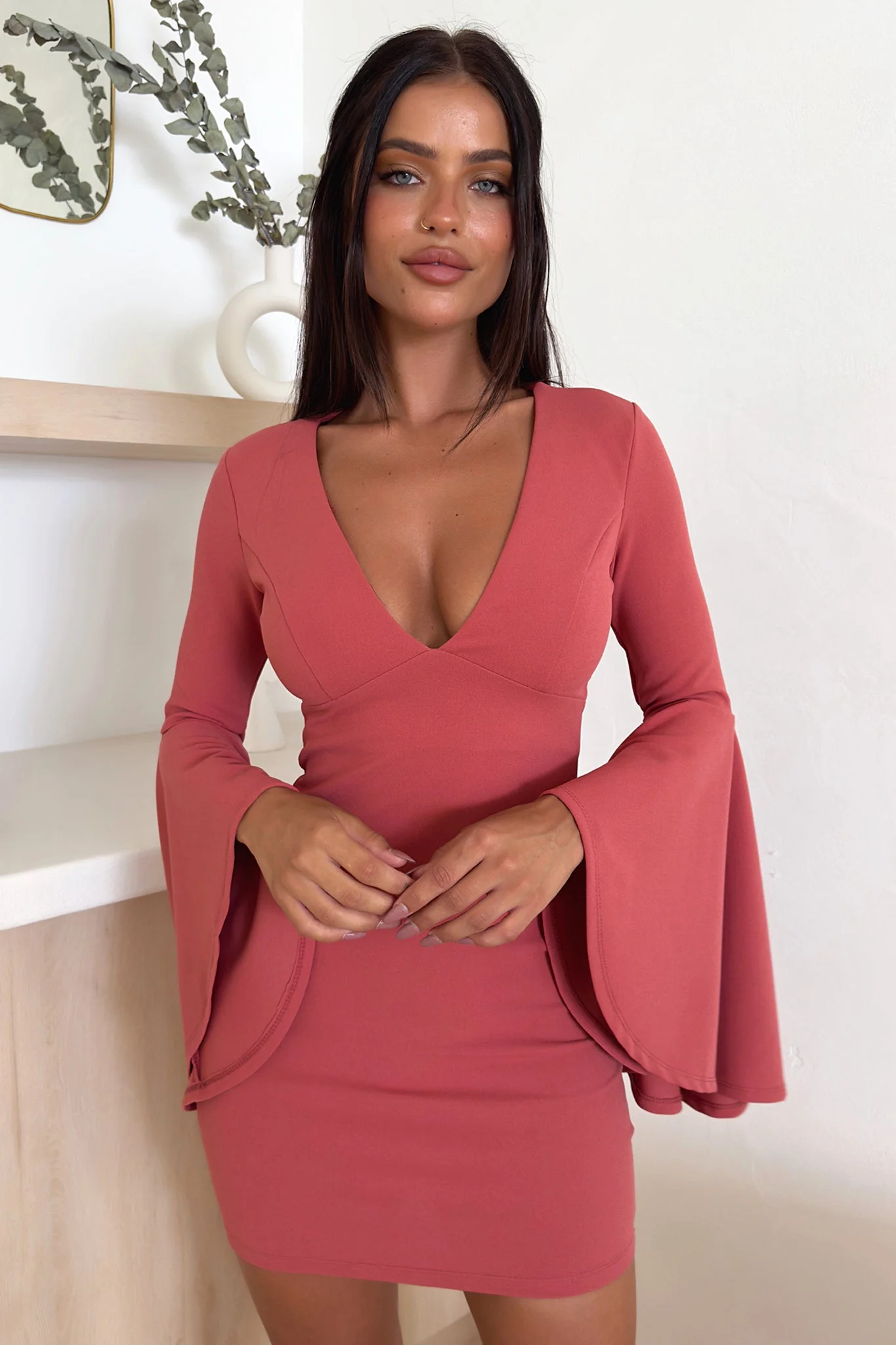 Constance Dress - Plum - XNAUWBI