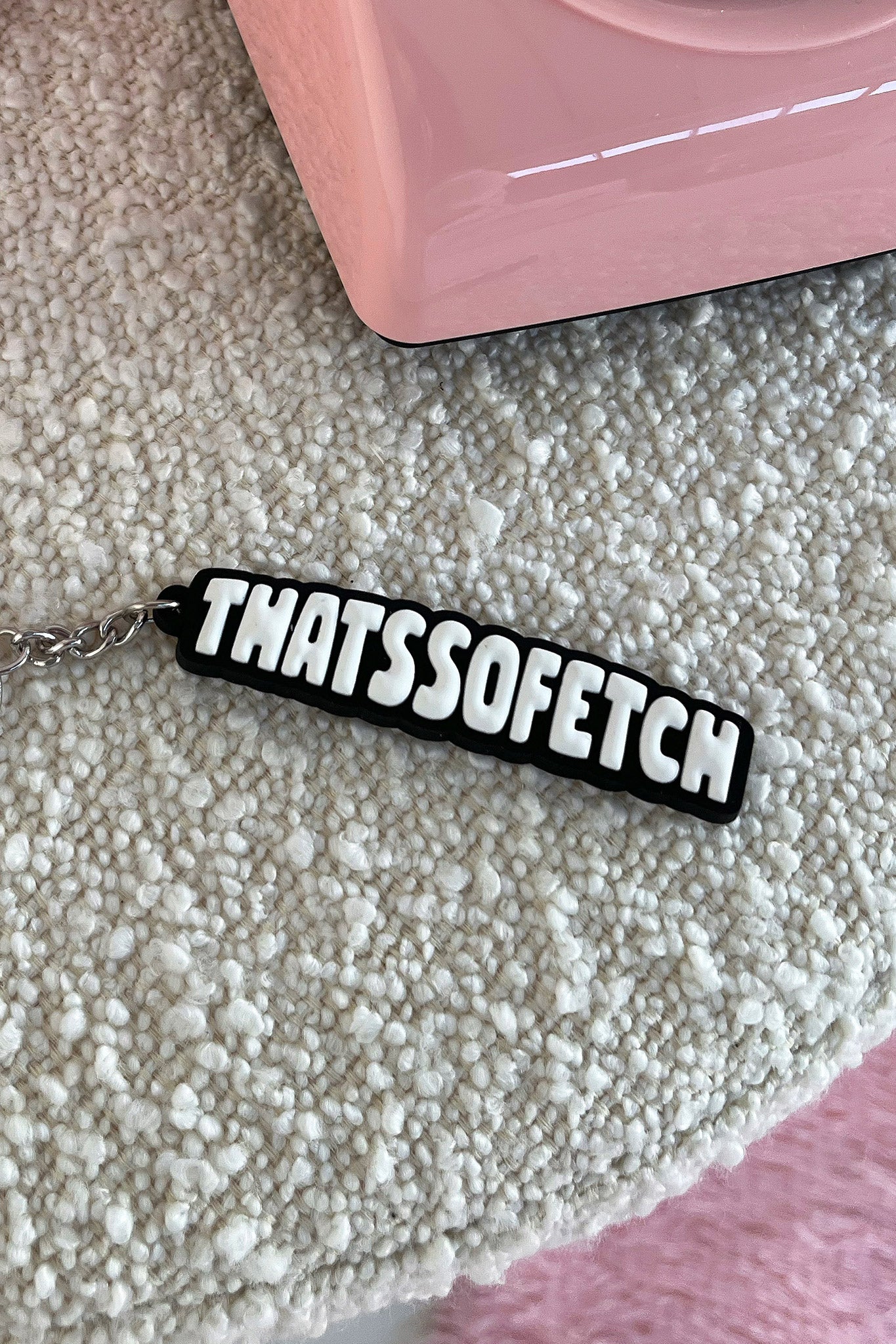 Rowan Keychain - Black/White - XNAUWBI