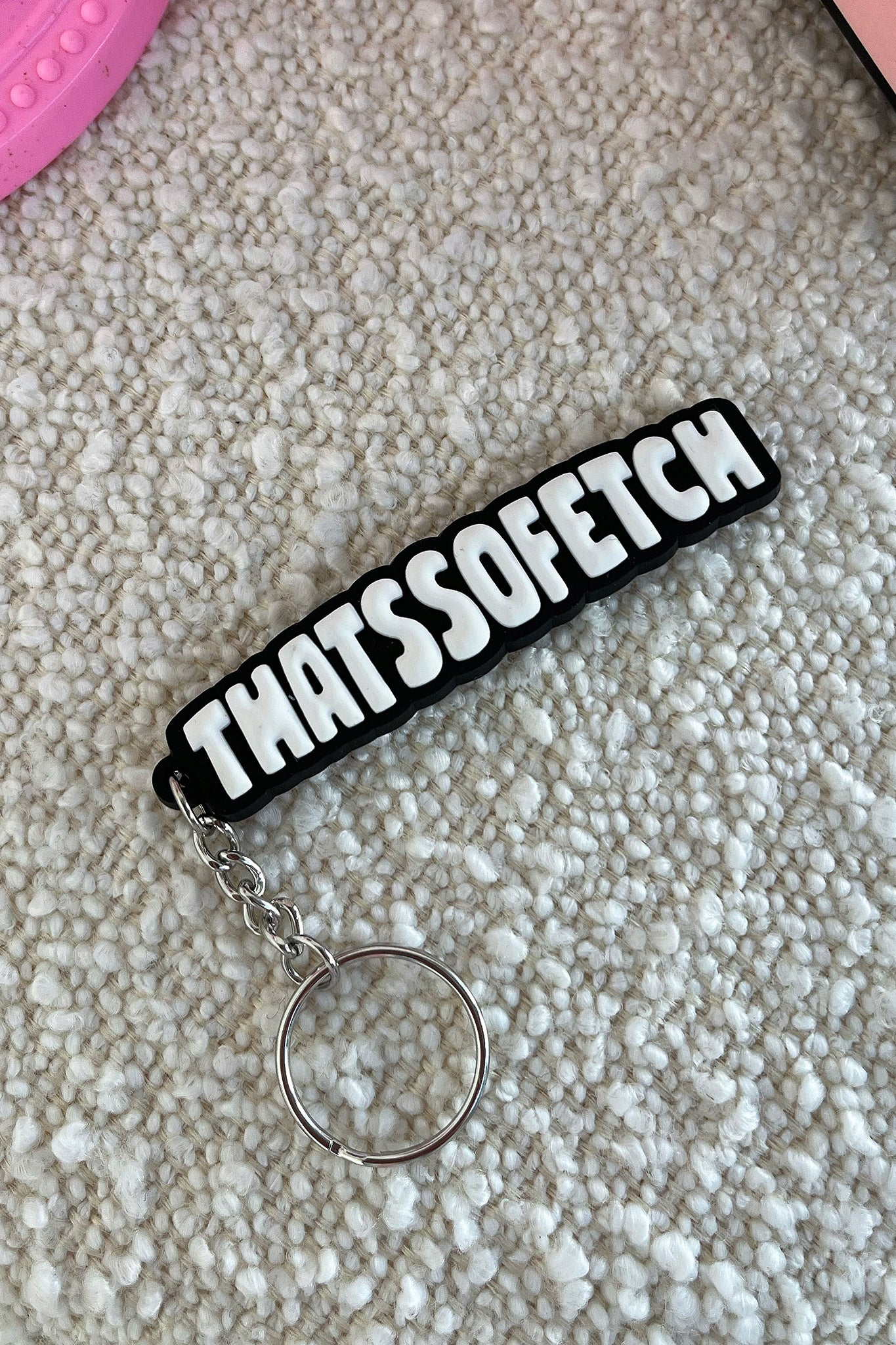 Rowan Keychain - Black/White - XNAUWBI