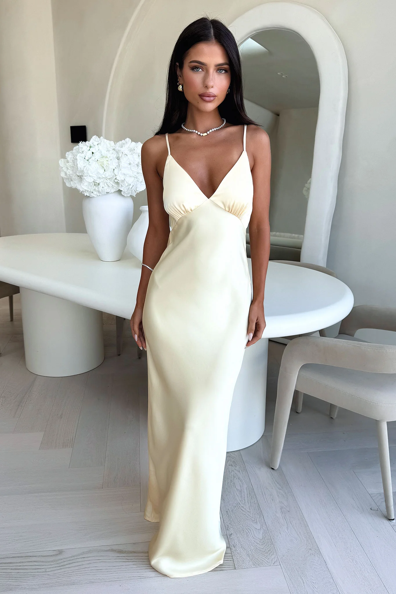 Sabilla Maxi Dress - Yelllow - XNAUWBI