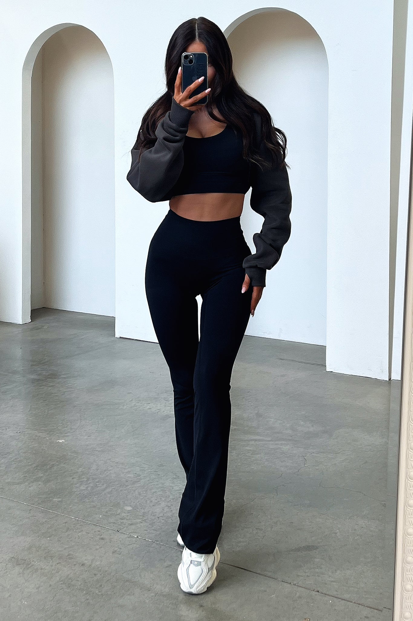 Paxton Sweater Bolero - Charcoal - XNAUWBI