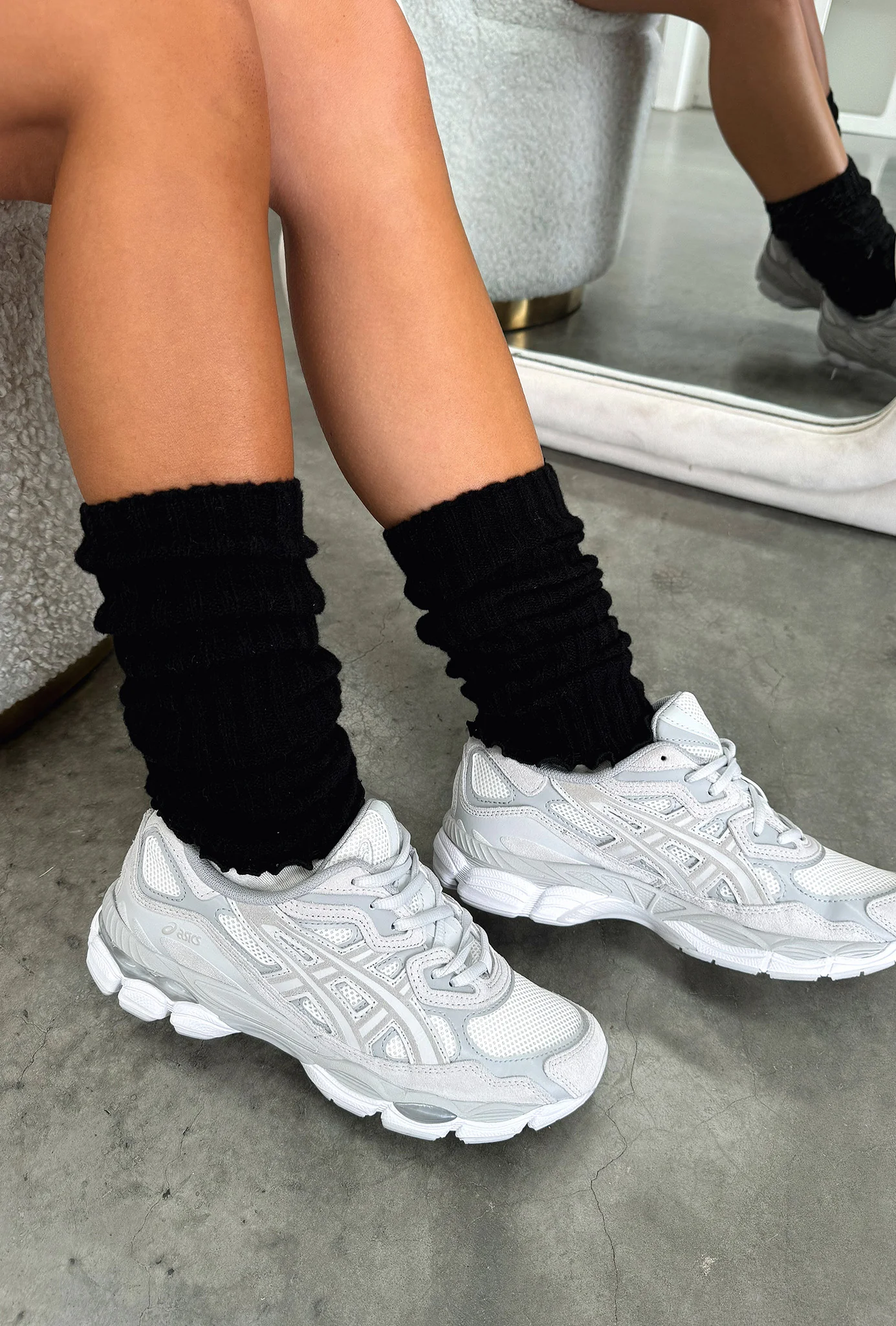 Nila Leg Warmers - Black - XNAUWBI