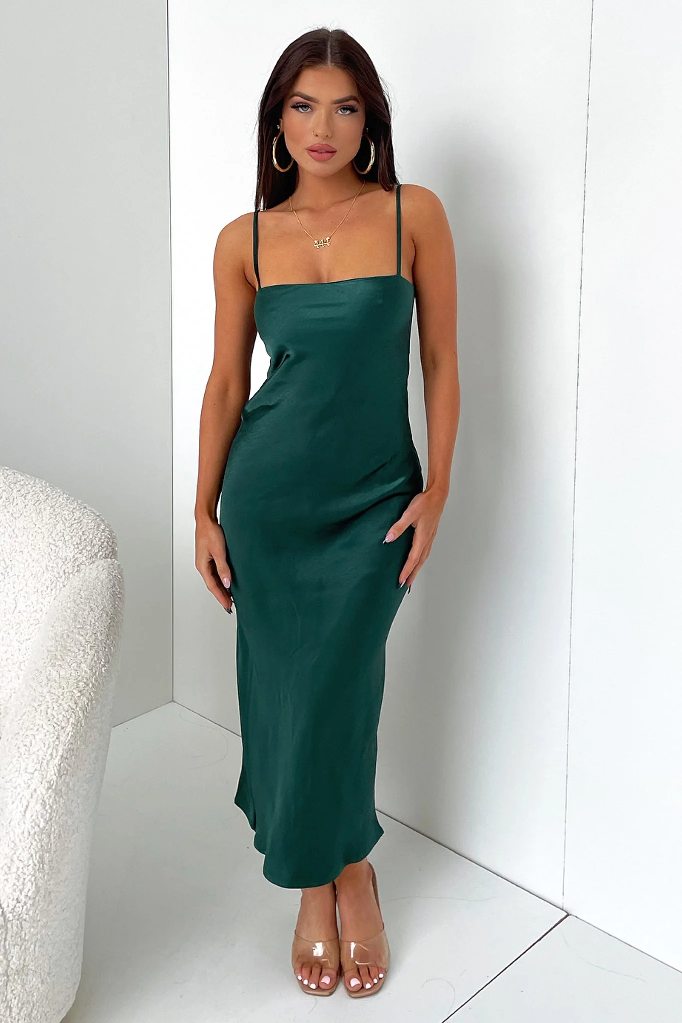 Midnight Dress - Emerald - XNAUWBI