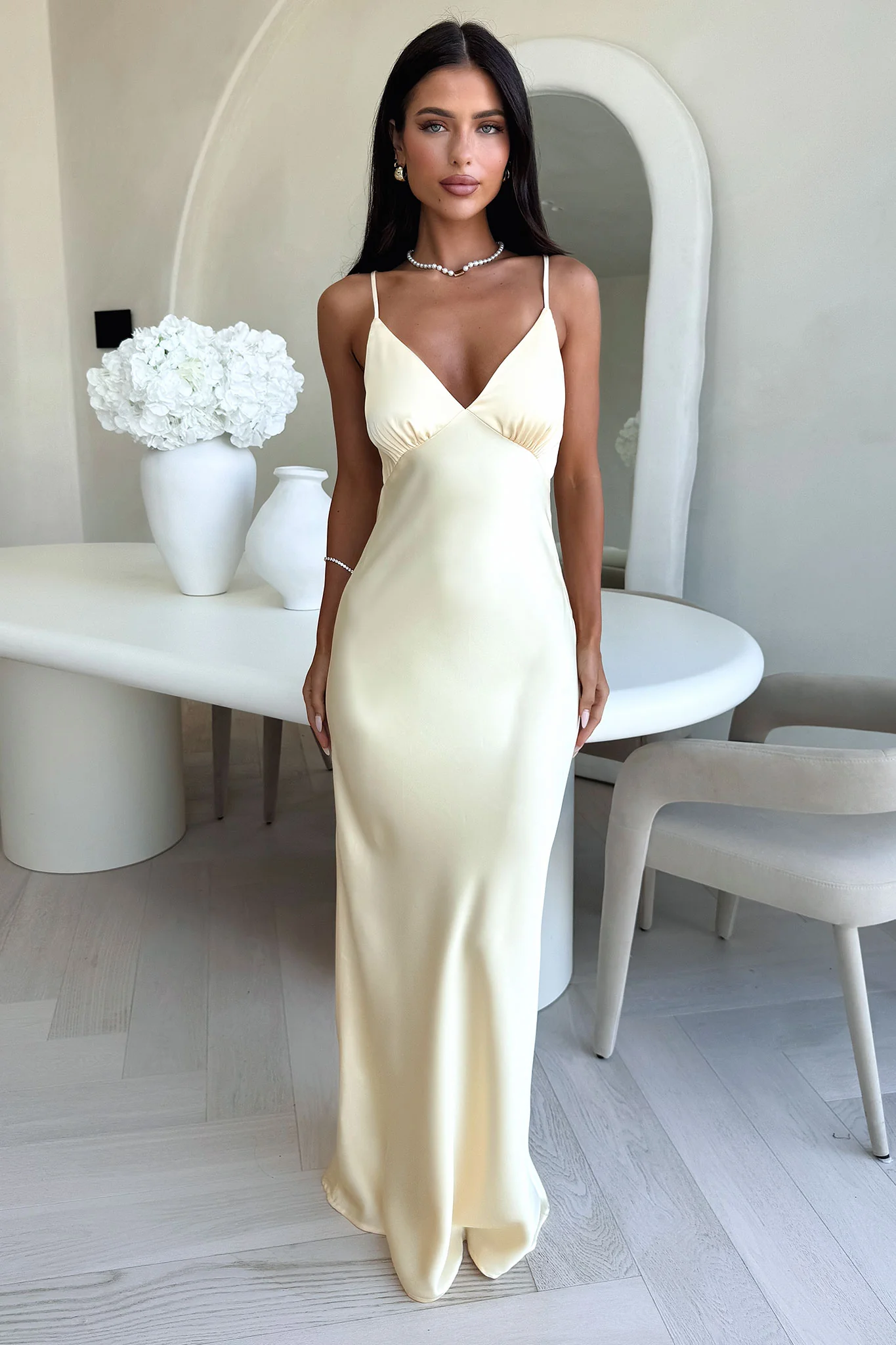 Sabilla Maxi Dress - Yelllow - XNAUWBI