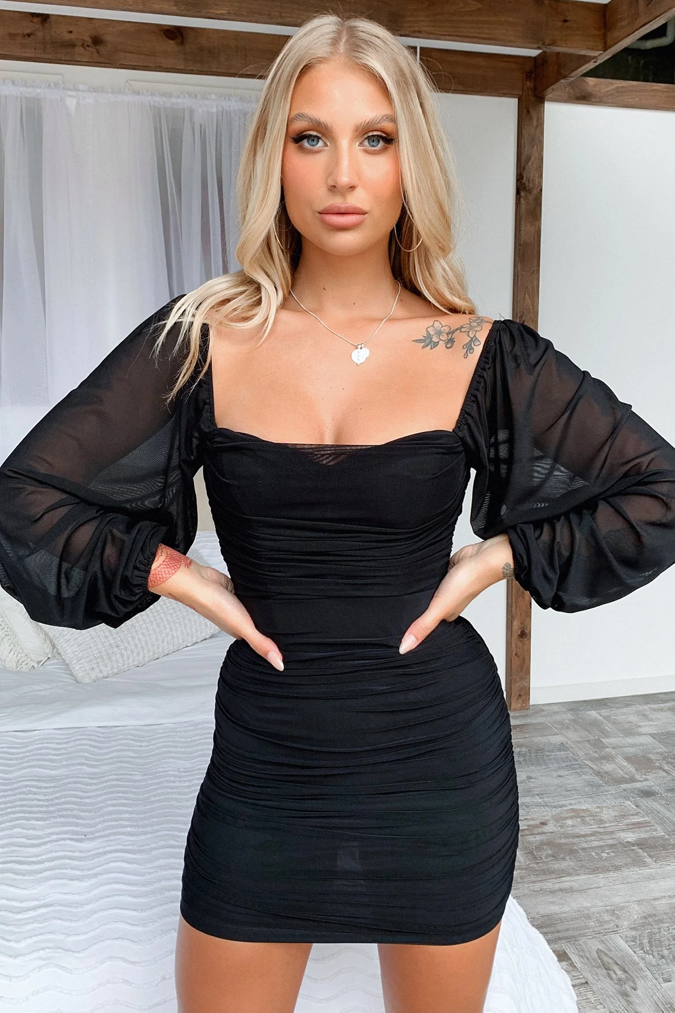 Marie Dress - Black - XNAUWBI