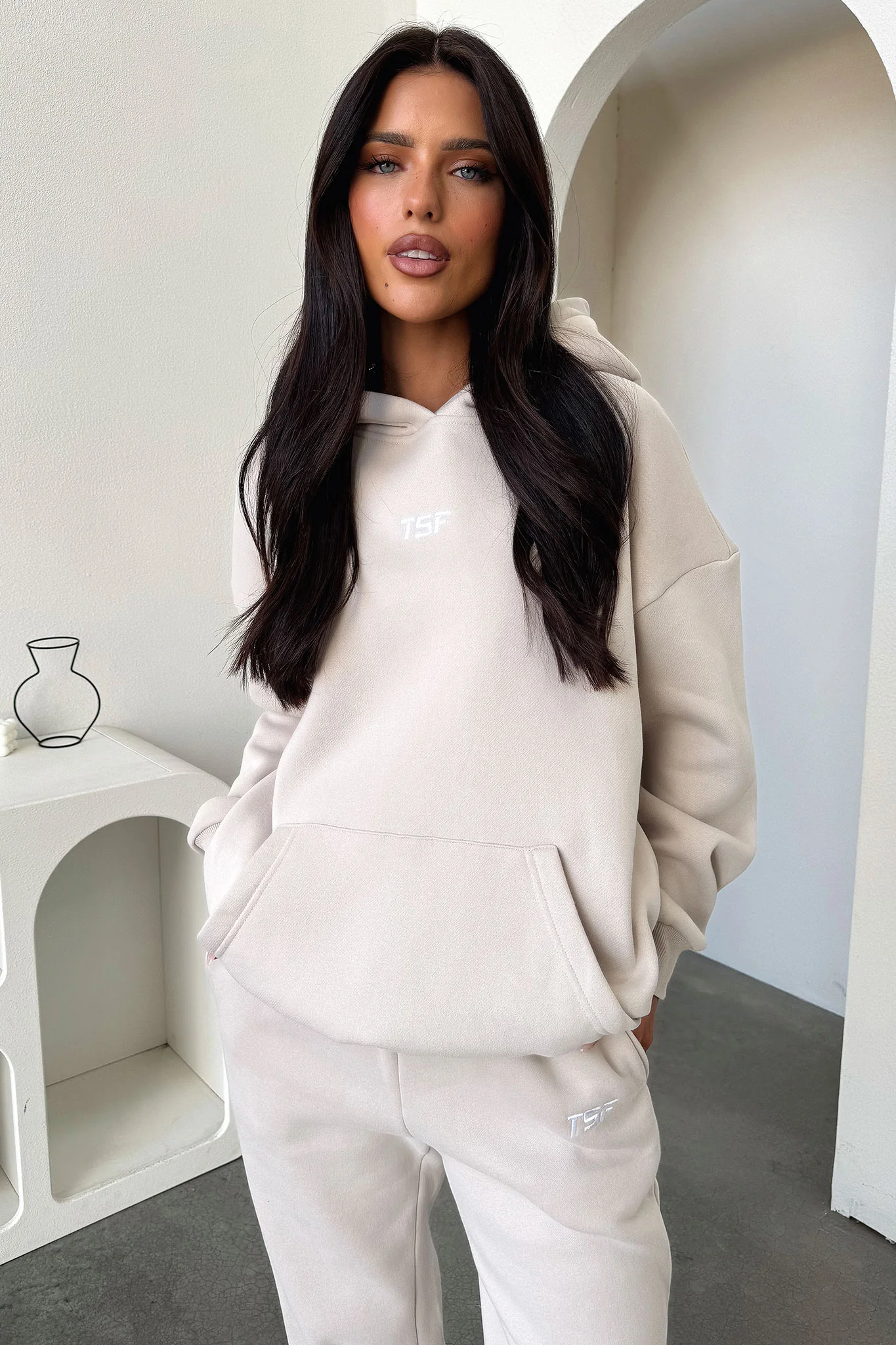 Kaztek Hoodie - Bone - XNAUWBI