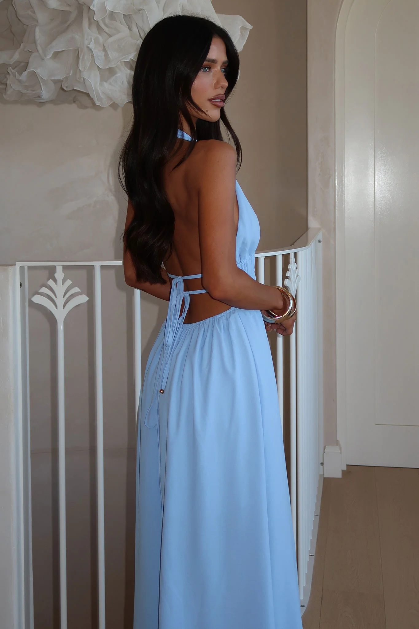 Arien Maxi Dress - Blue - XNAUWBI
