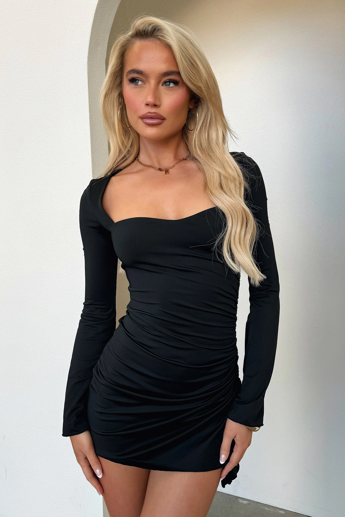 Neyster Dress - Black - XNAUWBI