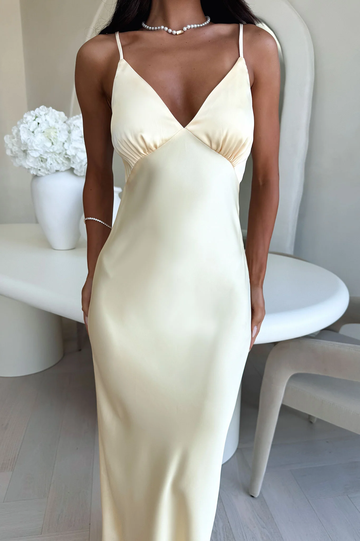 Sabilla Maxi Dress - Yelllow - XNAUWBI