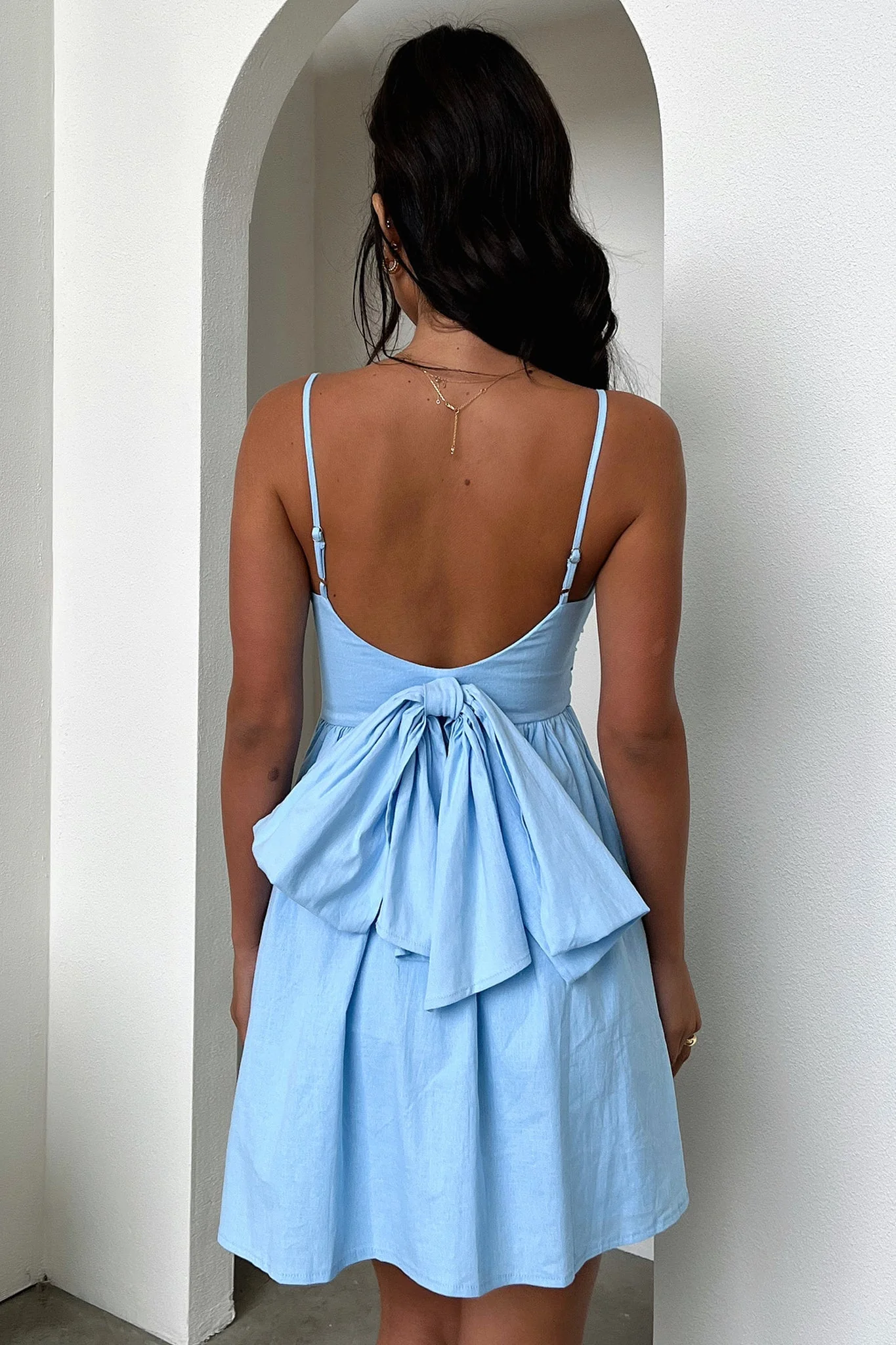 Miley Mini Dress - Blue - XNAUWBI