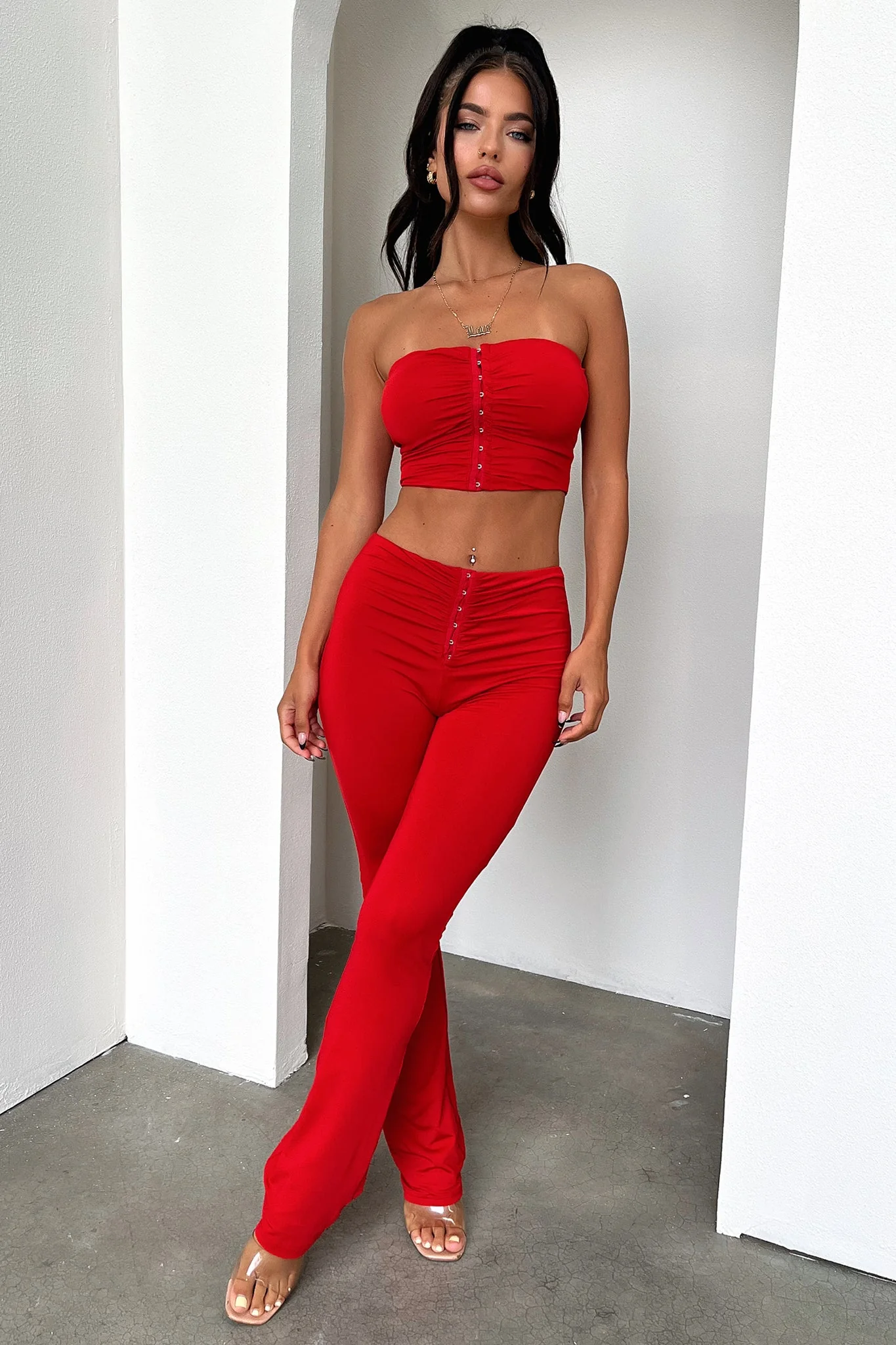 Tarla Pants - Red - XNAUWBI