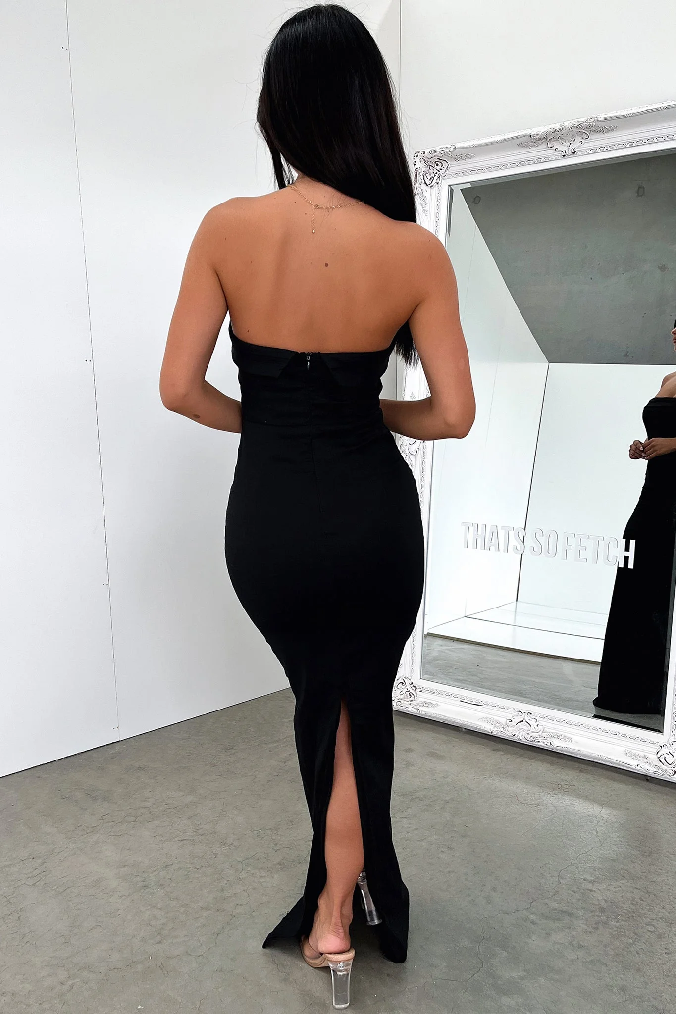 Charms Maxi dress - Black - XNAUWBI