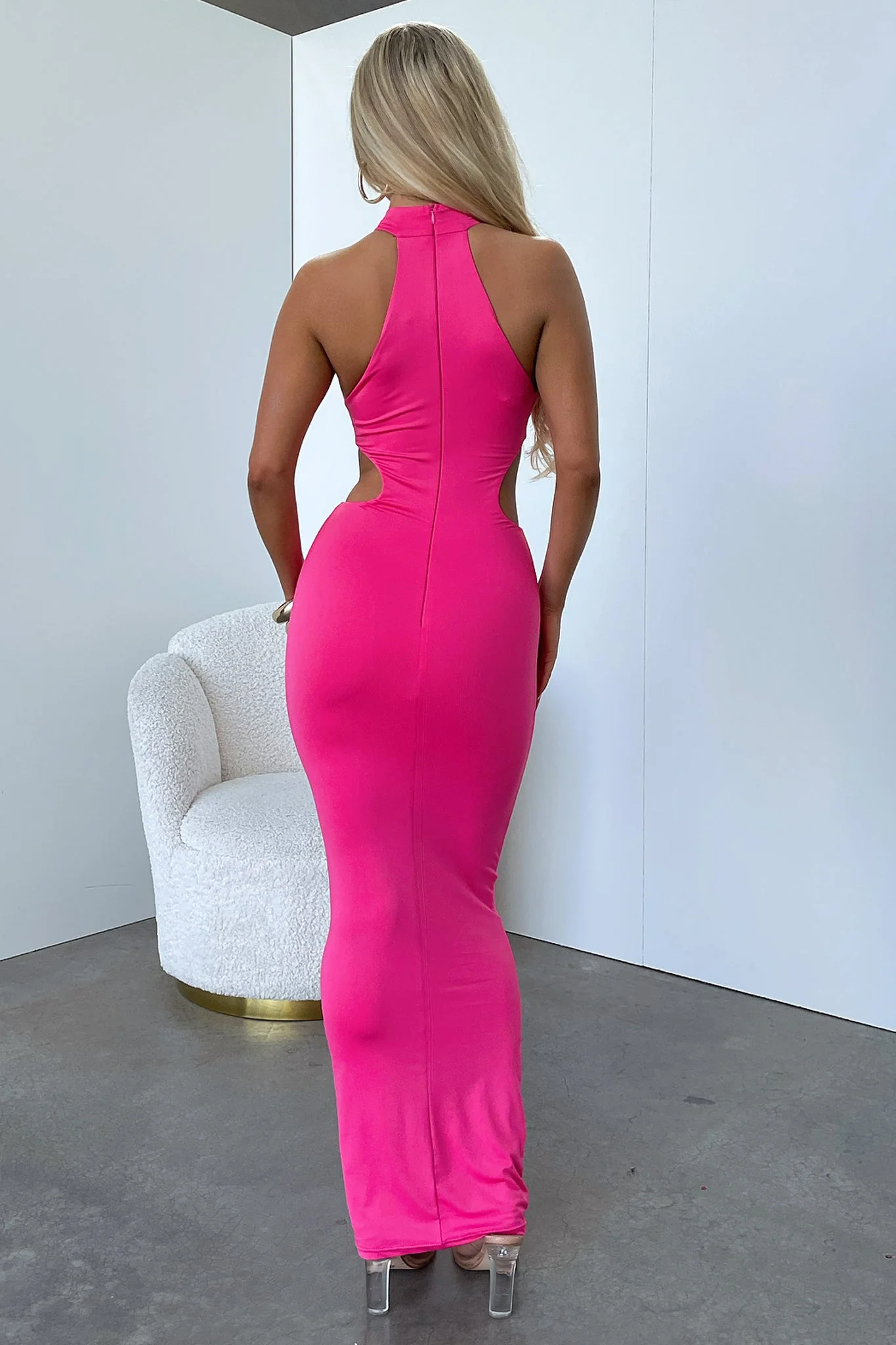 Gianna Maxi Dress - Hot Pink - XNAUWBI