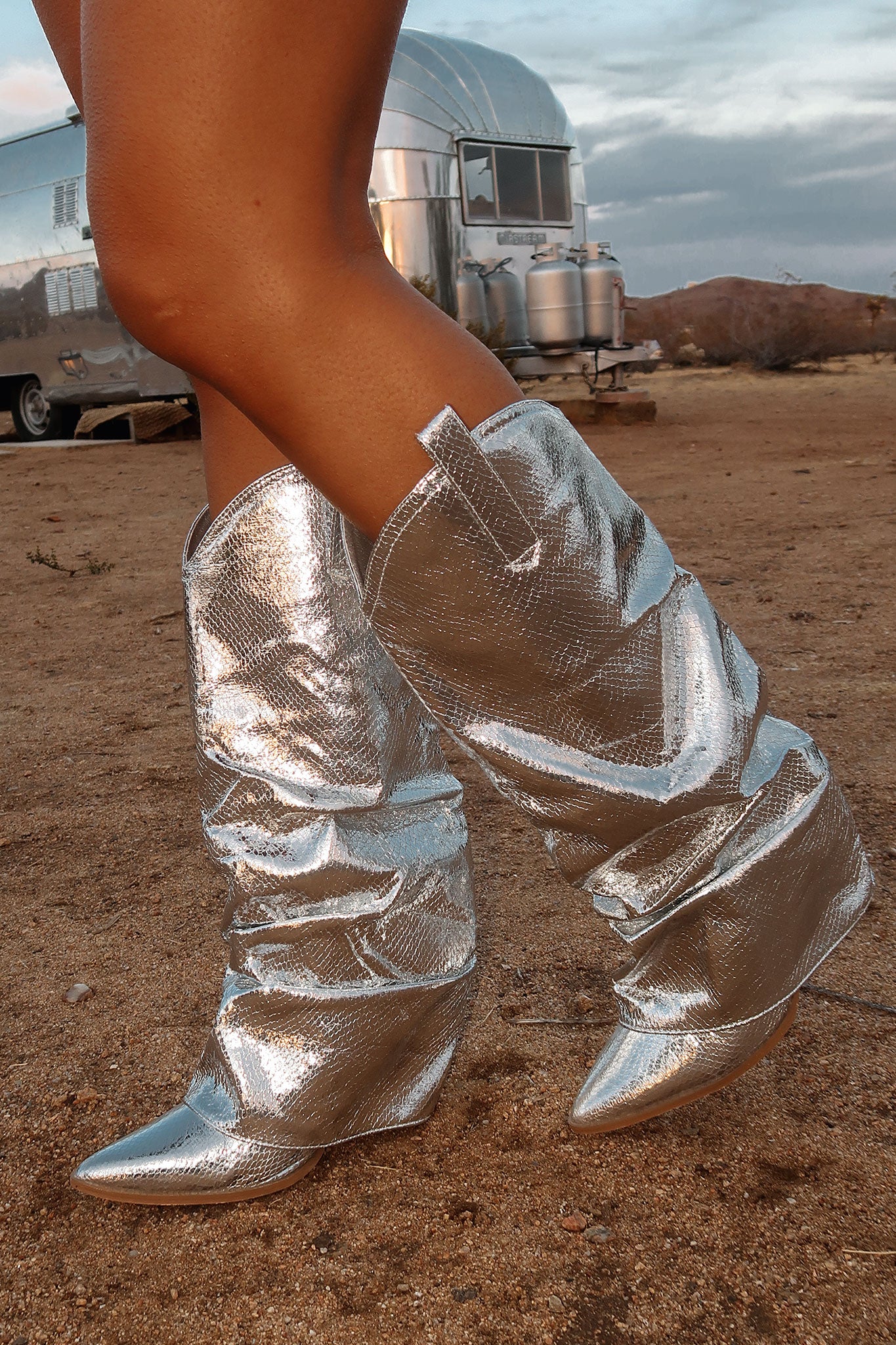 Cody Boots - Silver - XNAUWBI