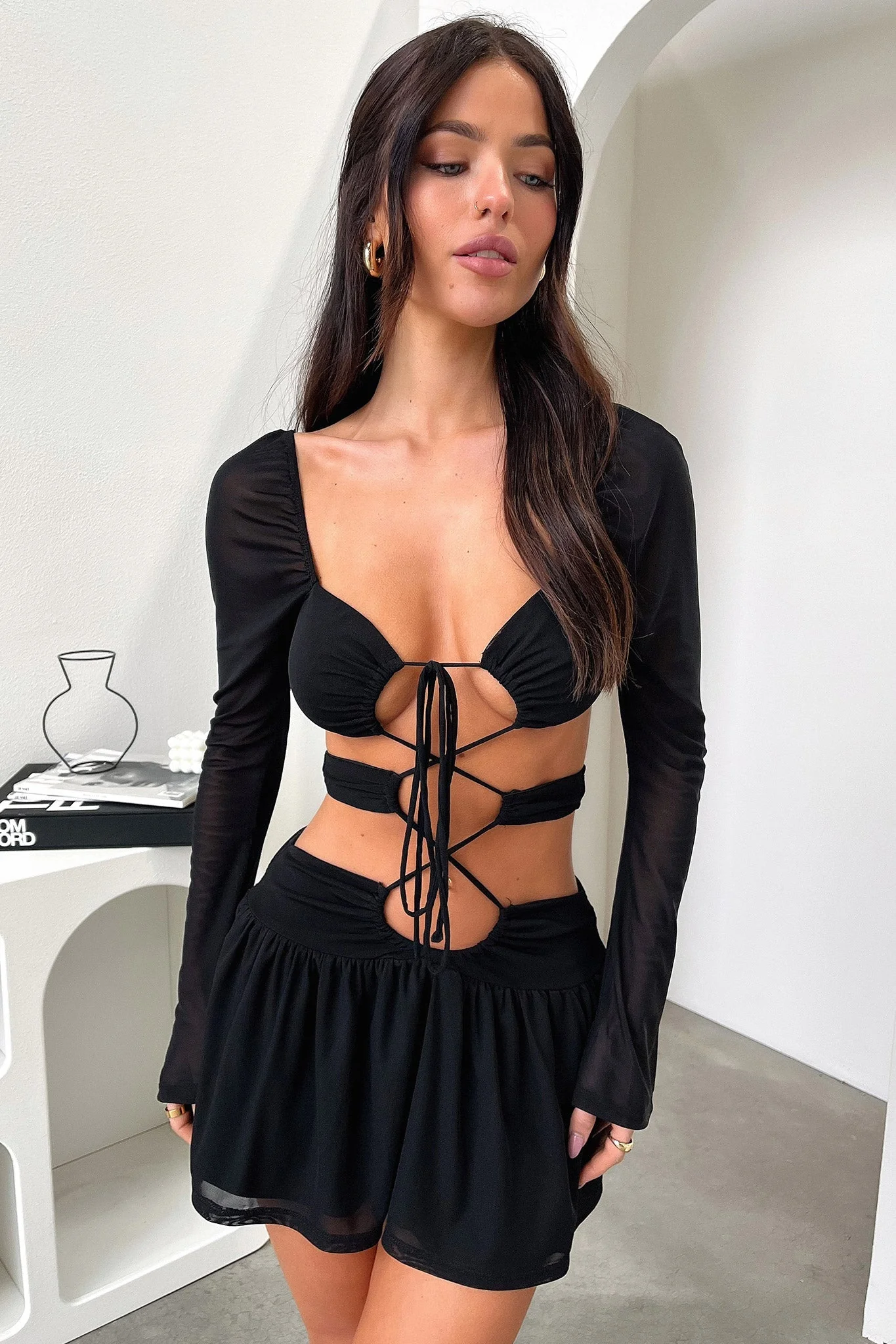 Ileana Dress - Black - XNAUWBI