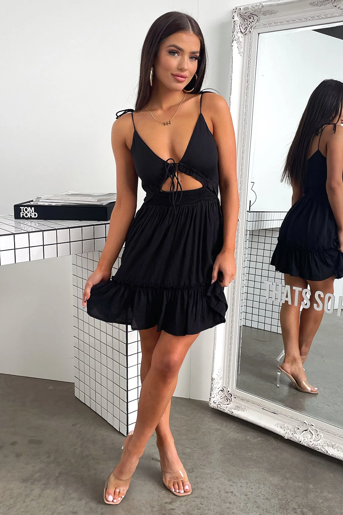 Primerose Dress - Black - XNAUWBI